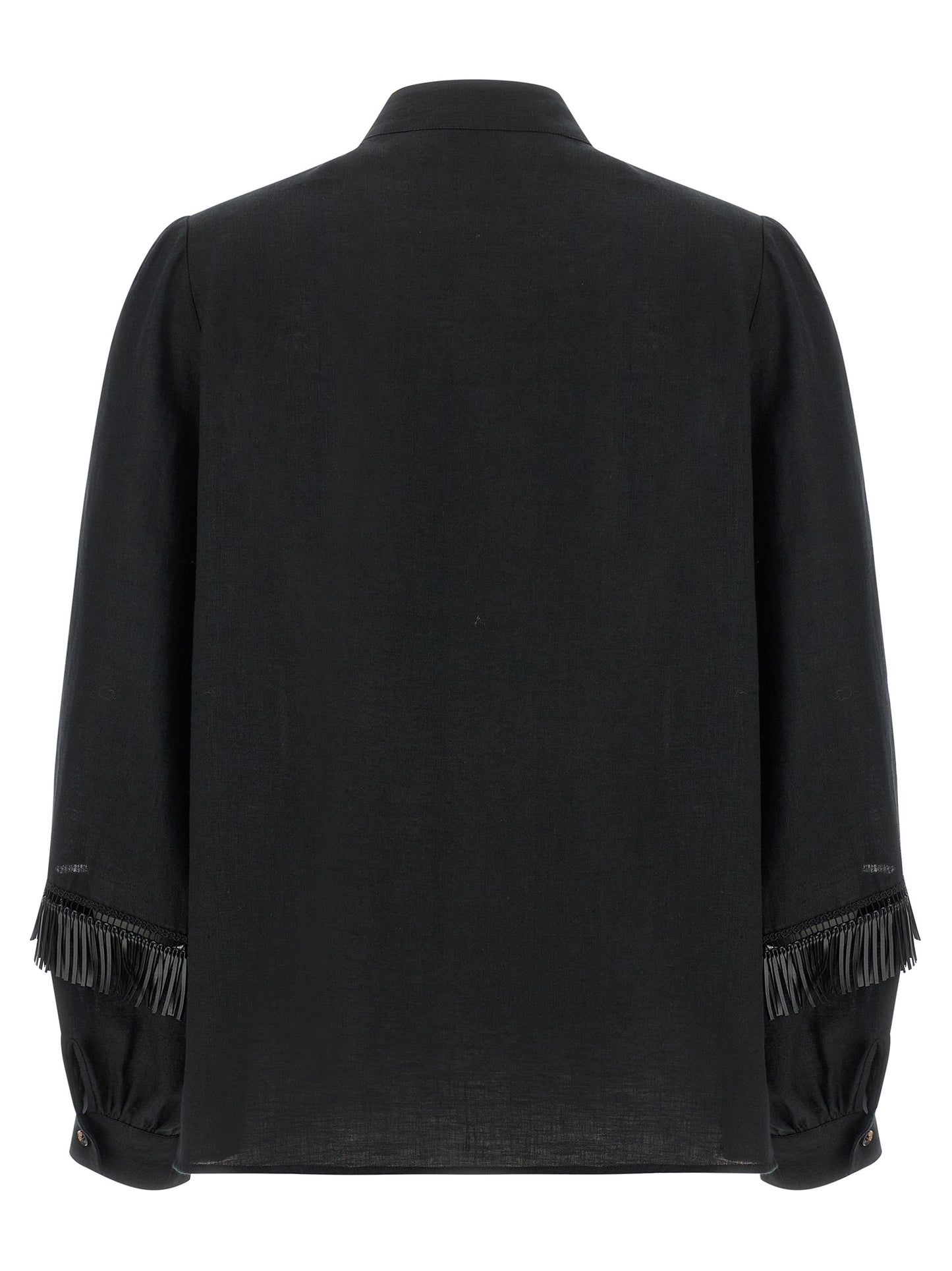 Kiton Women Fringed Shirt KITON