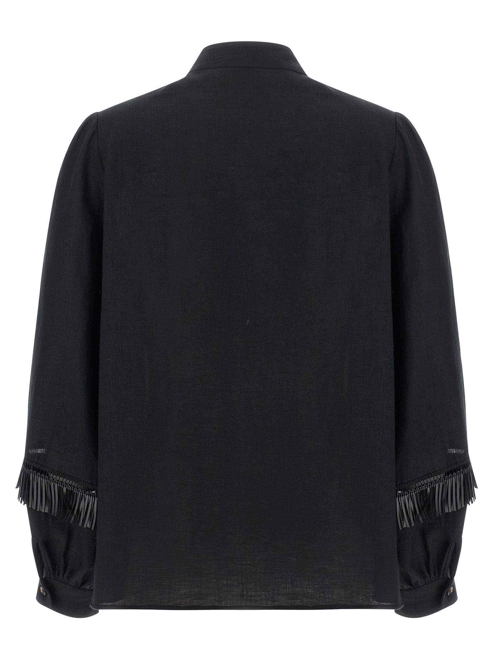 Kiton Women Fringed Shirt KITON