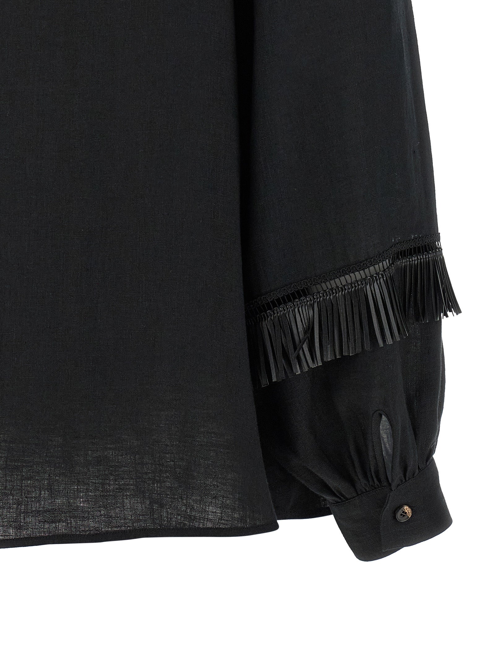 Kiton Women Fringed Shirt KITON