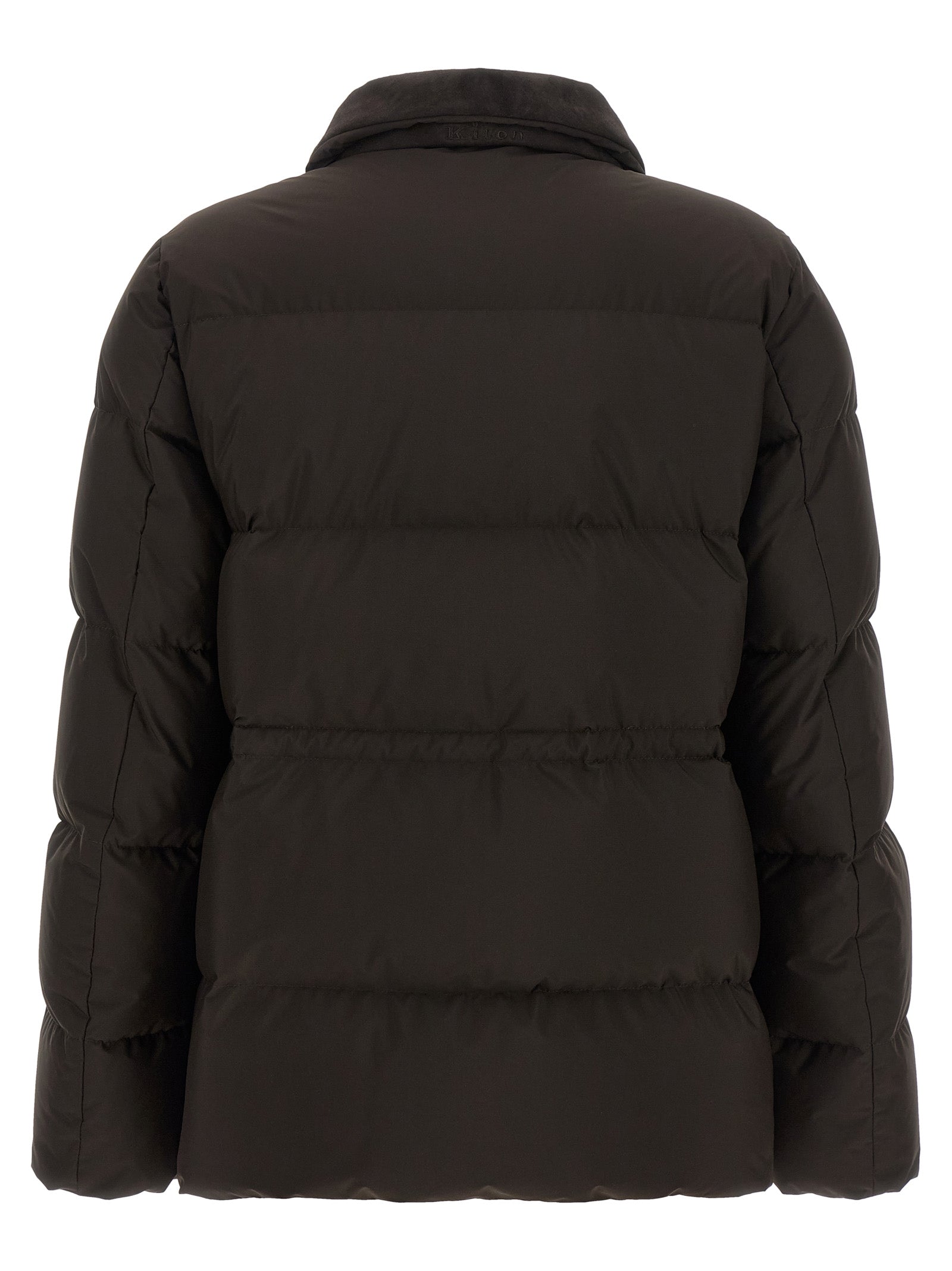 Kiton Women Drawstring Down Jacket KITON
