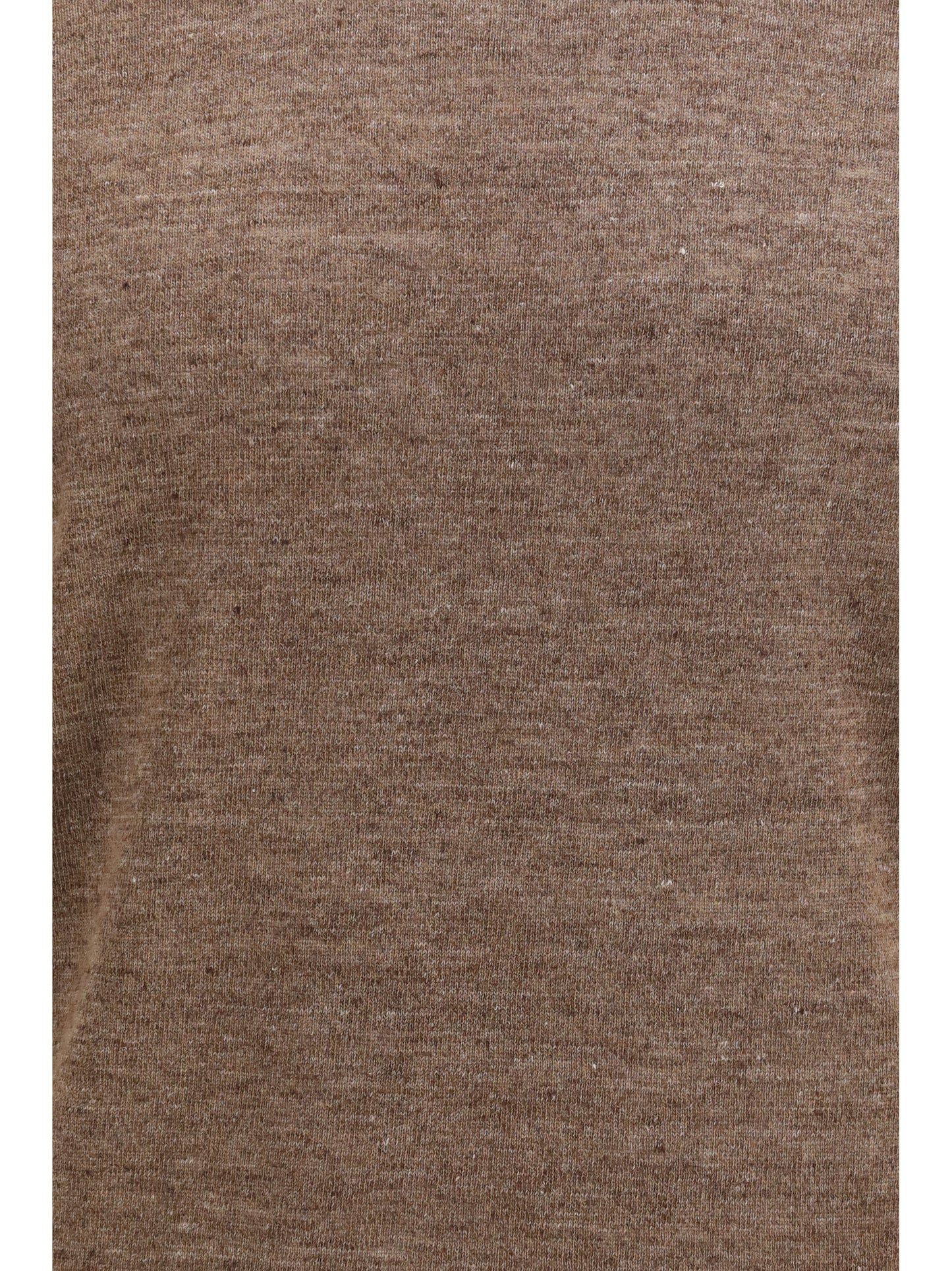 Brunello Cucinelli Men Linen And Cotton Crewneck T-Shirt BRUNELLO CUCINELLI