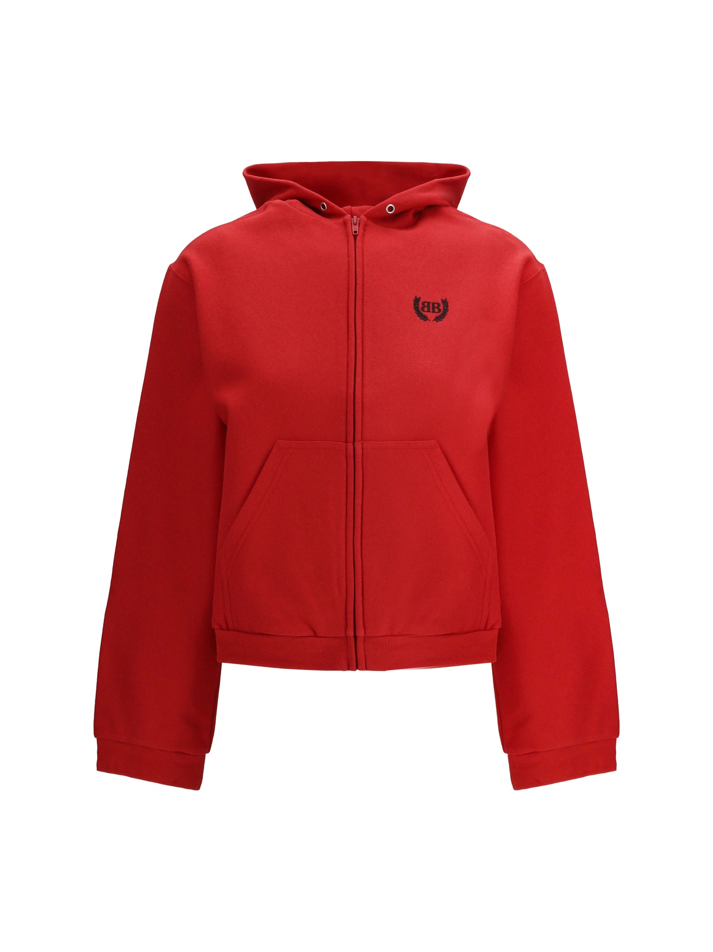 Balenciaga Women Laurel Classic Zip-Up Hoodie BALENCIAGA