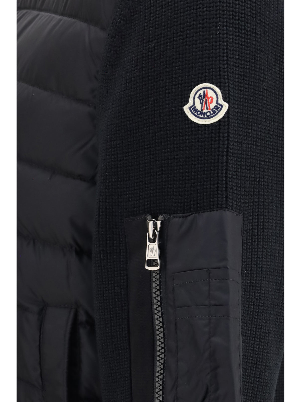 Moncler Men Cardigan With Padded Hood MONCLER