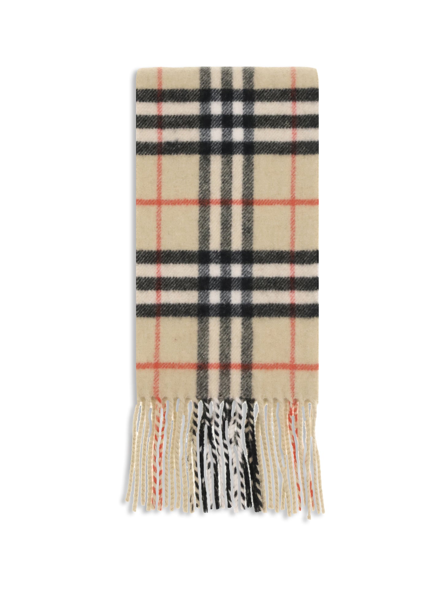 Burberry Men Thin Cashmere Check Scarf BURBERRY