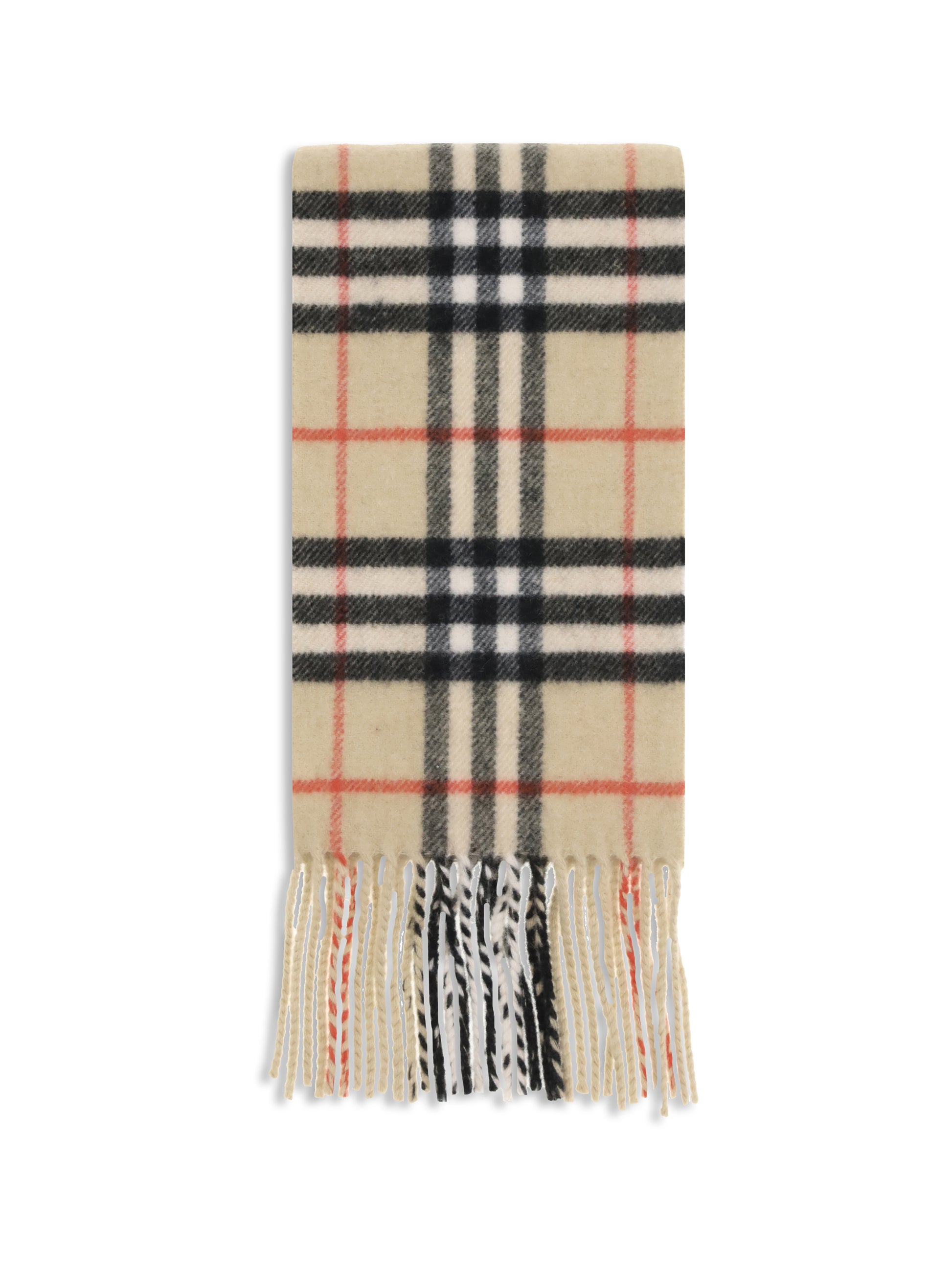 Burberry Men Thin Cashmere Check Scarf BURBERRY