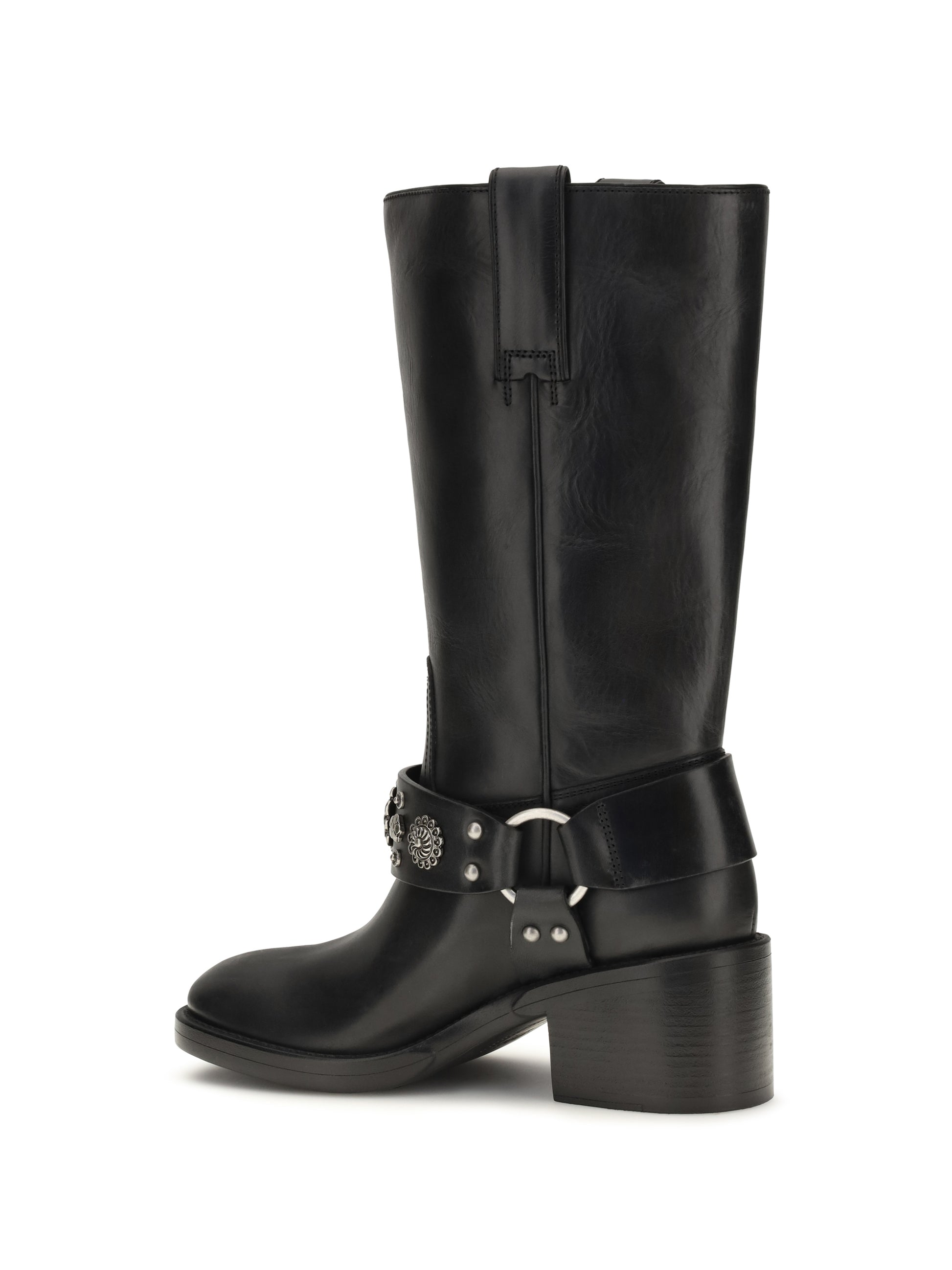 Chloé Women Dakota Buckle Knee-High Boots CHLOE