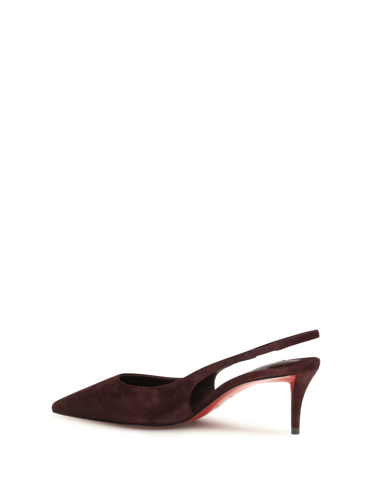 Christian Louboutin Women Miss Z Slingback Suede Pumps CHRISTIAN LOUBOUTIN