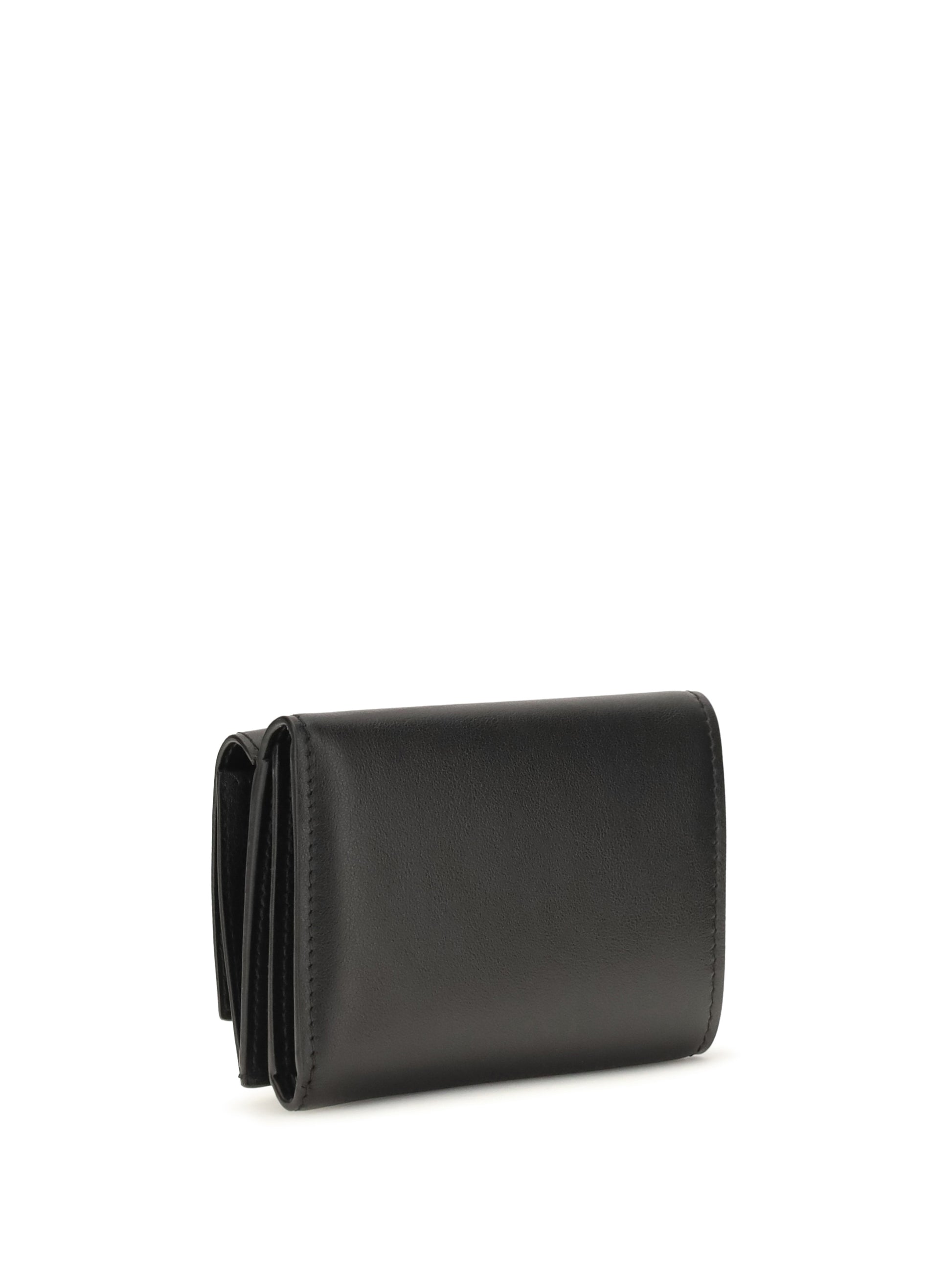 Fendi Women Ff Mini Trifold Leather Wallet FENDI