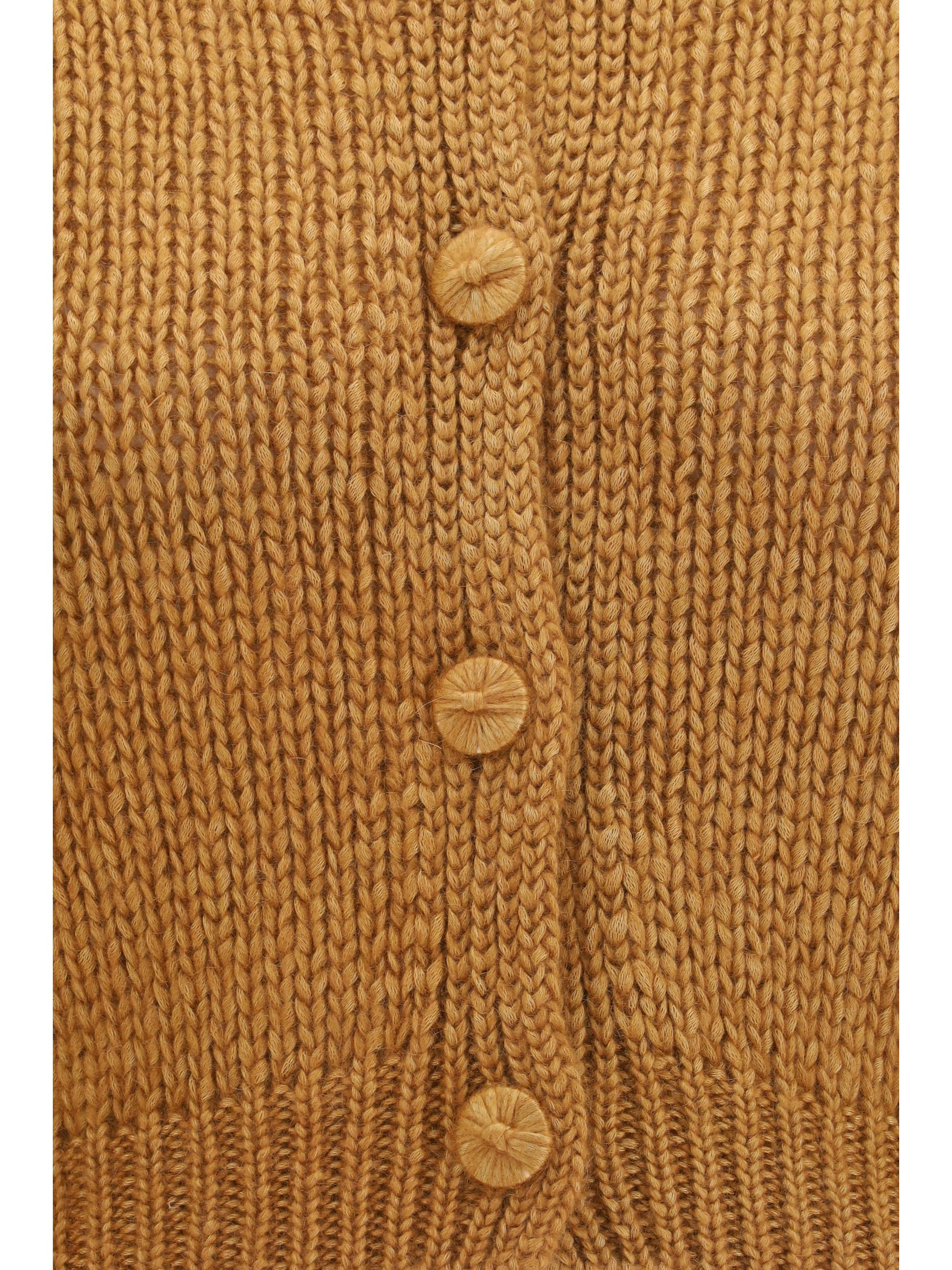 Forte_Forte Women Chunky Knit Cardigan With Buttons FORTE FORTE