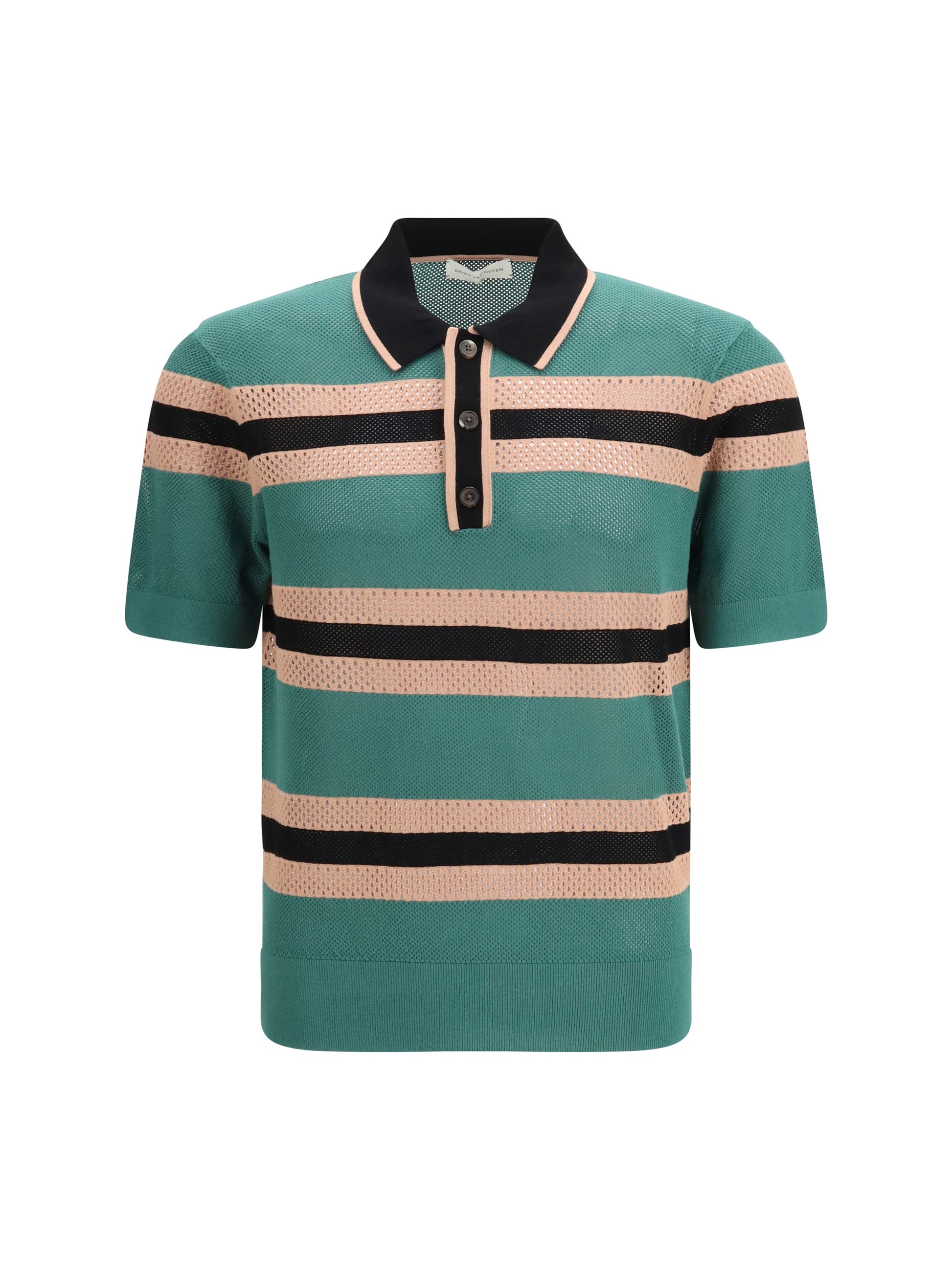 Dries Van Noten Men Striped Polo Shirt DRIES VAN NOTEN