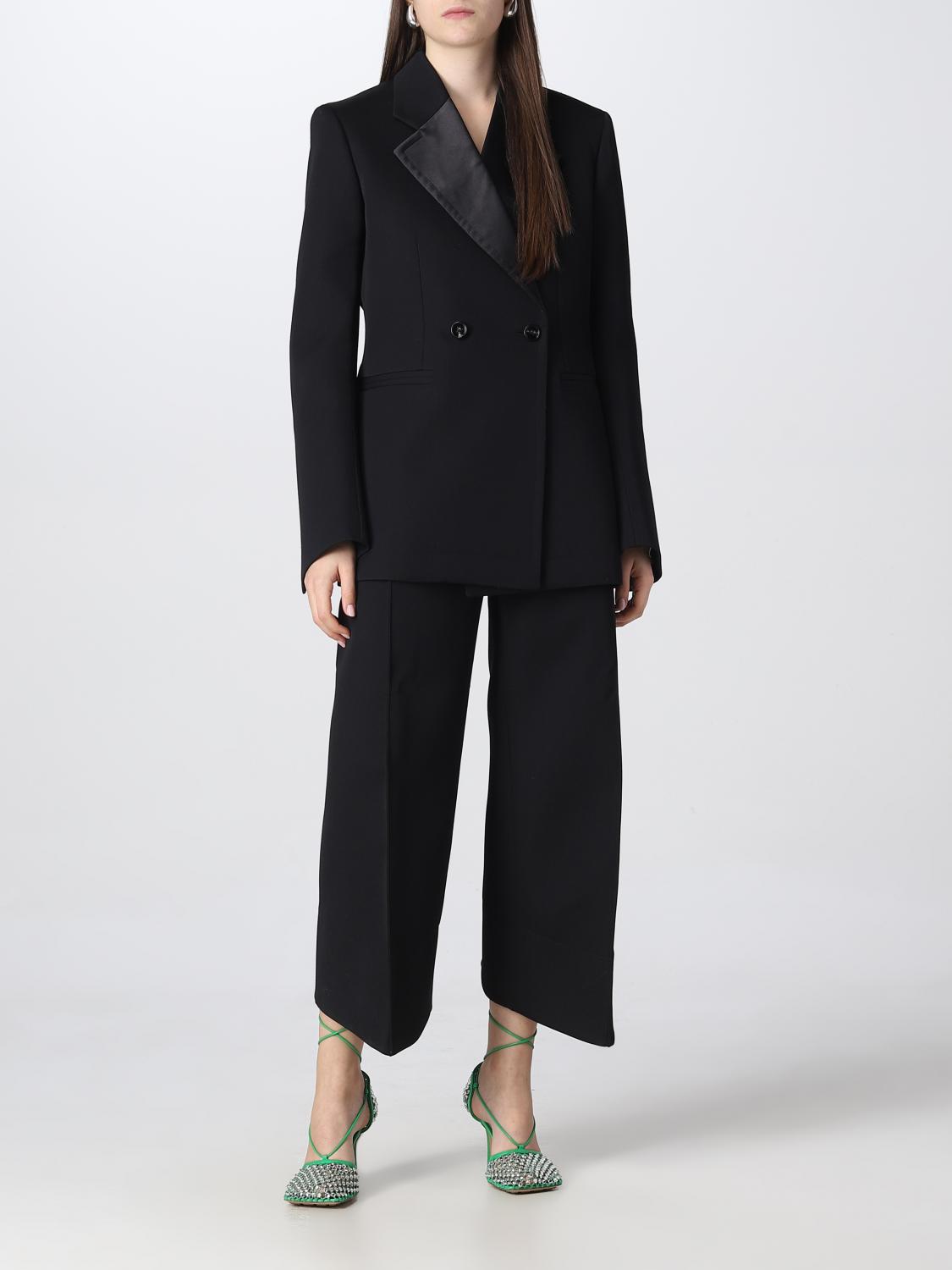 Bottega Veneta Pants Woman Black BOTTEGA VENETA