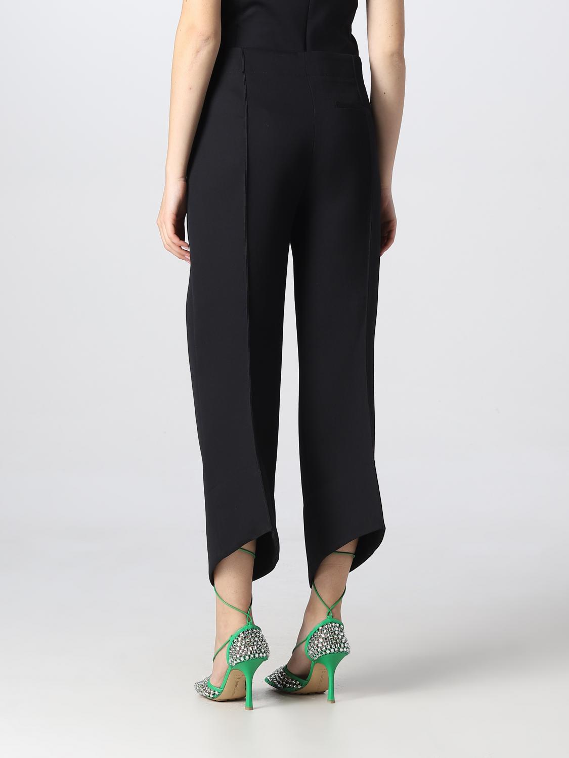 Bottega Veneta Pants Woman Black BOTTEGA VENETA