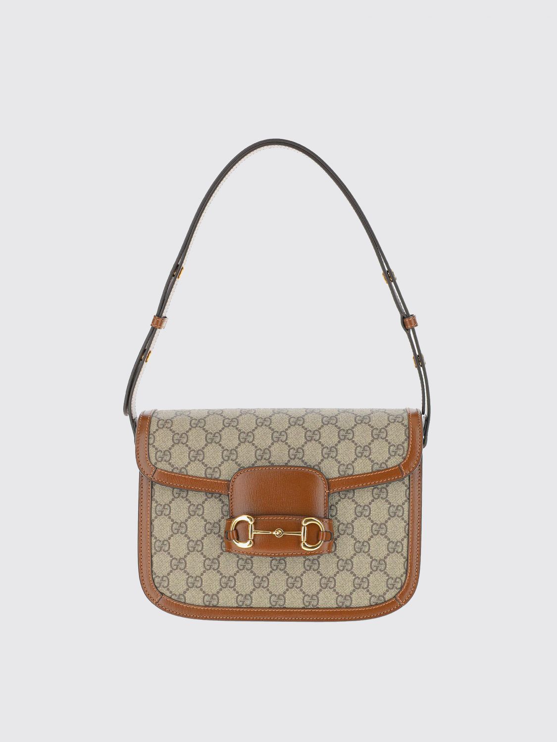 Gucci Shoulder Bag Woman Beige GUCCI
