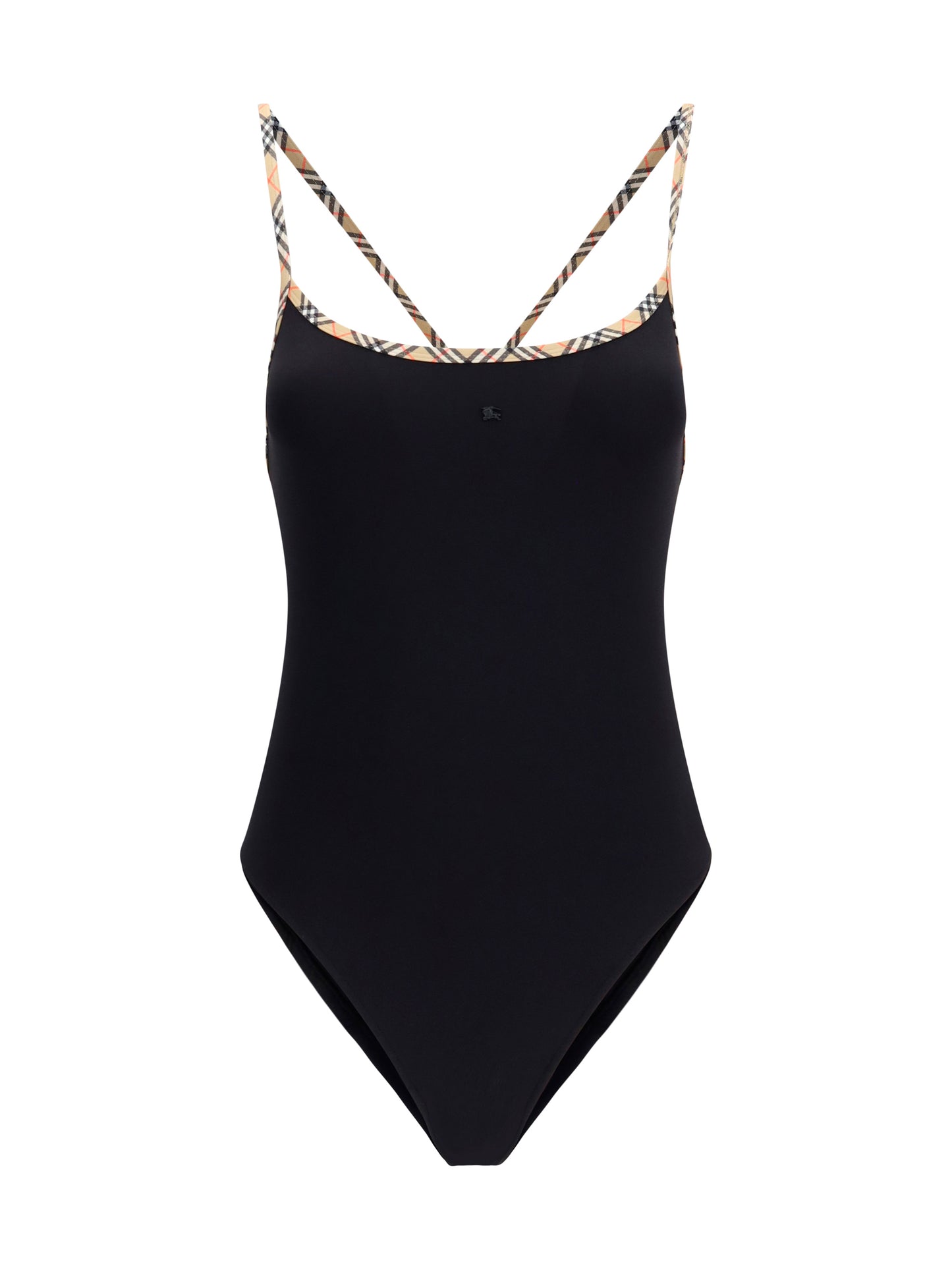Burberry Women Check Trim Swimsuit BURBERRY