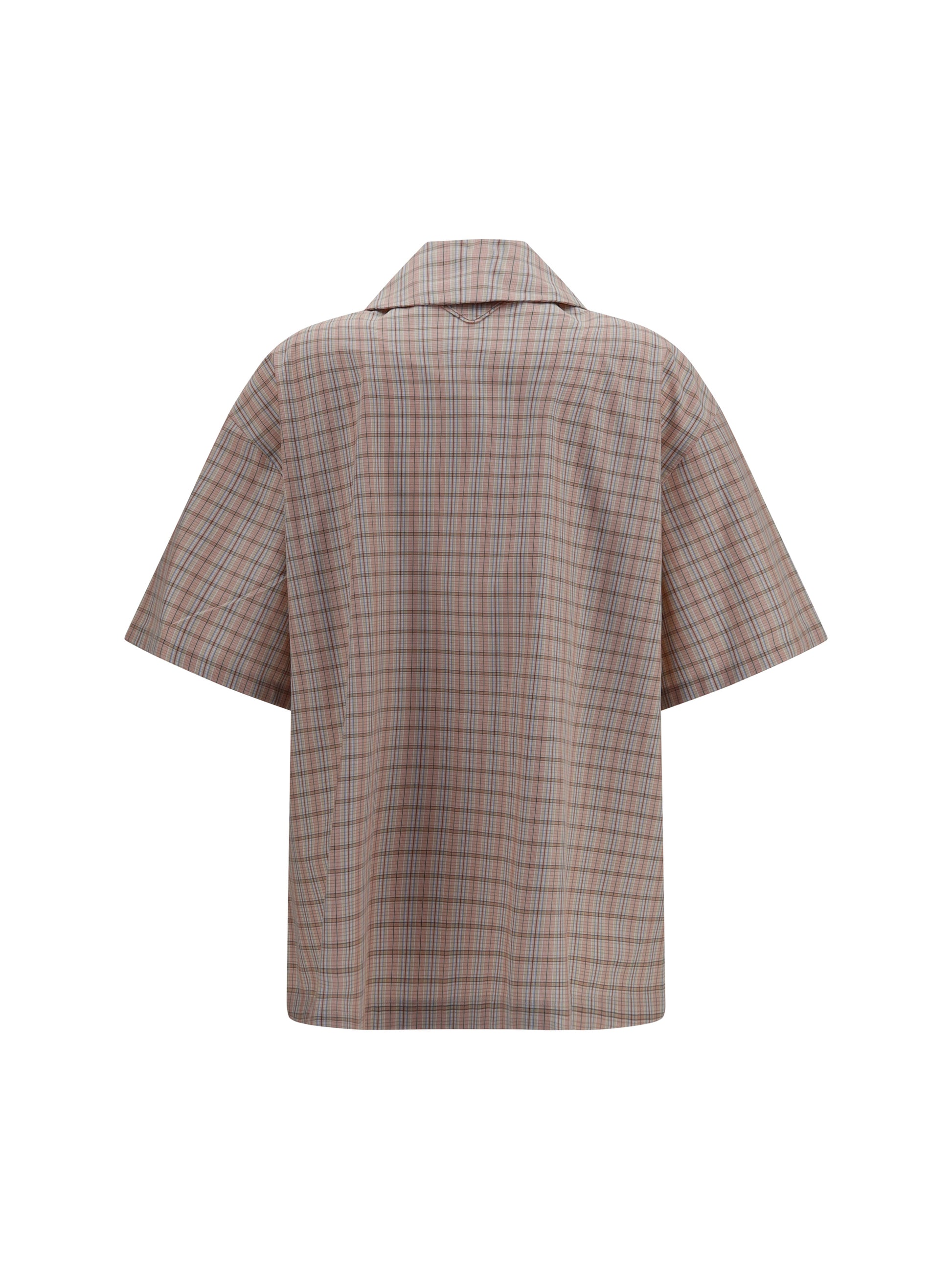 Prada Women Short-Sleeved Check Shirt PRADA