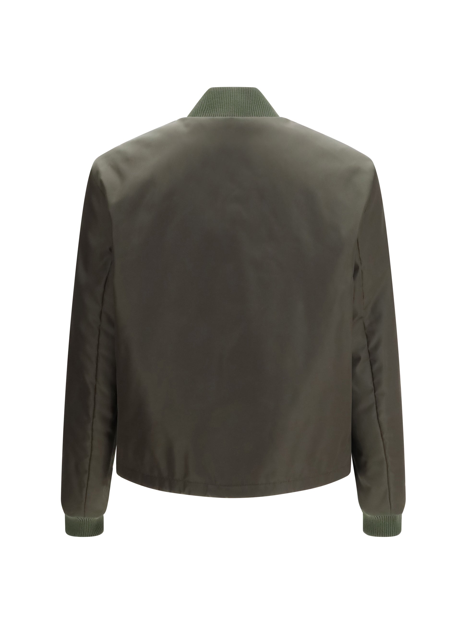 Prada Men Nylon Bomber Jacket PRADA