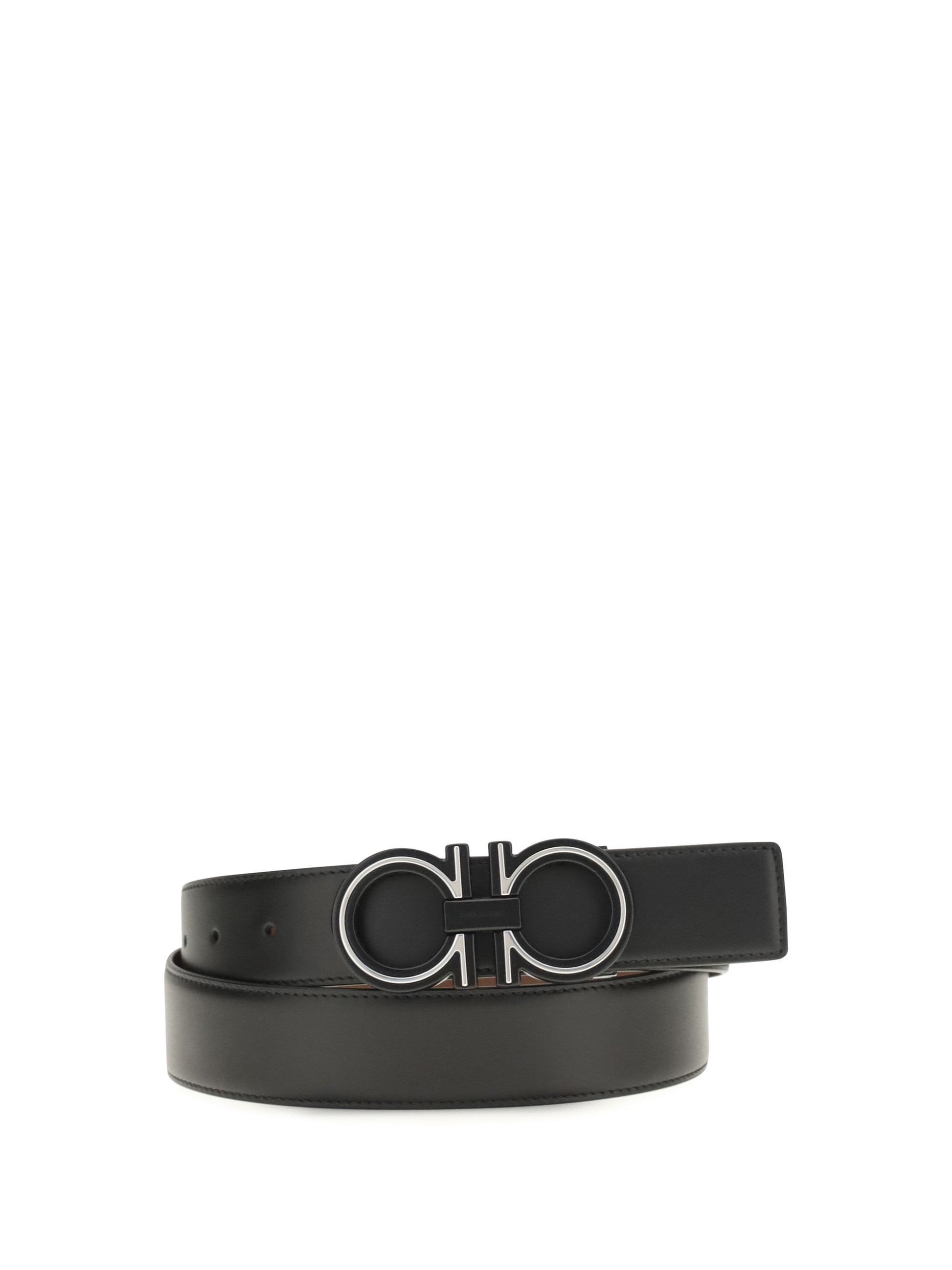Ferragamo Men Reversible Leather Belt FERRAGAMO