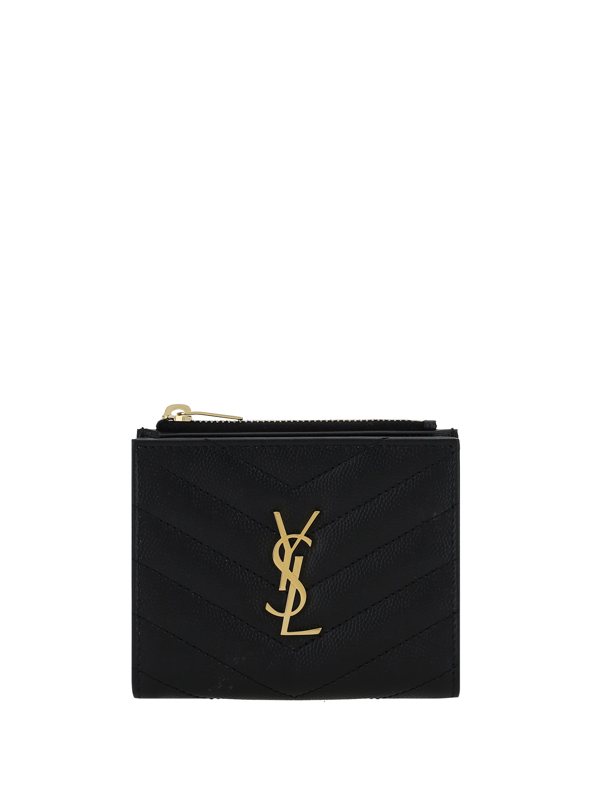 Saint Laurent Women Leather Wallet SAINT LAURENT