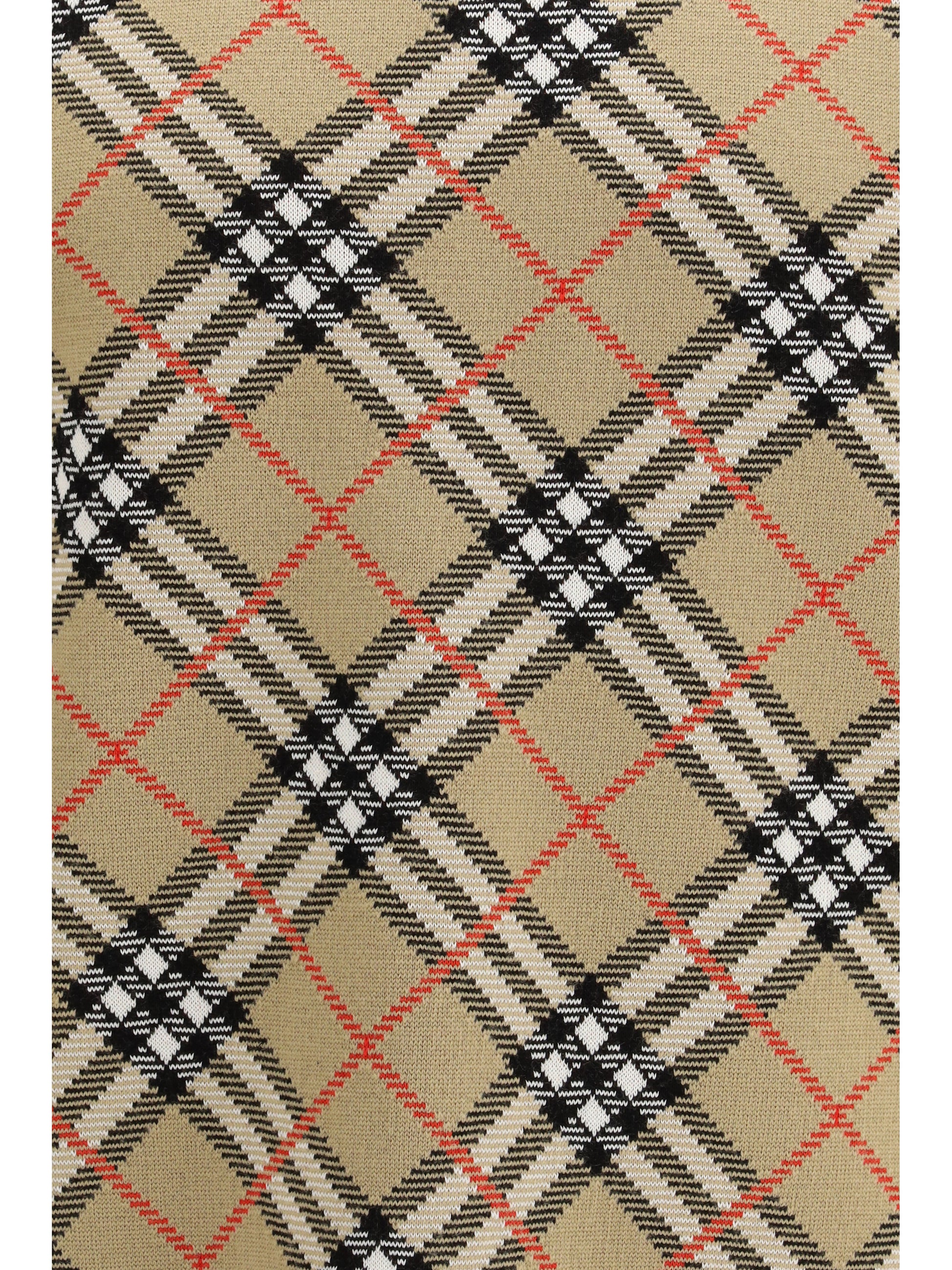 Burberry Men Wool Check Sweater BURBERRY
