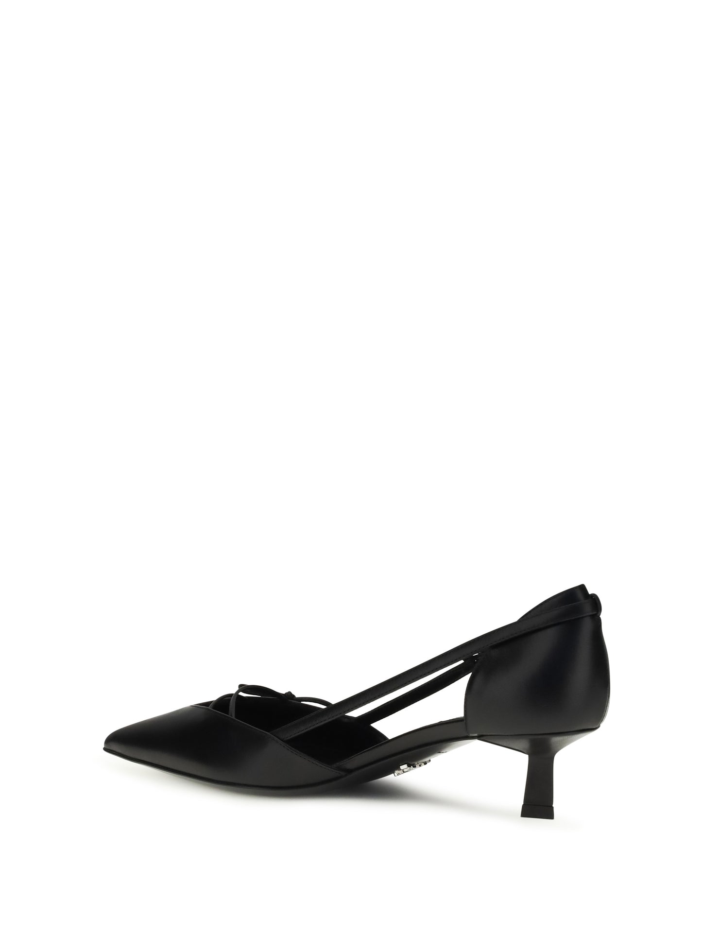Prada Women Side-Cut Leather Pumps PRADA
