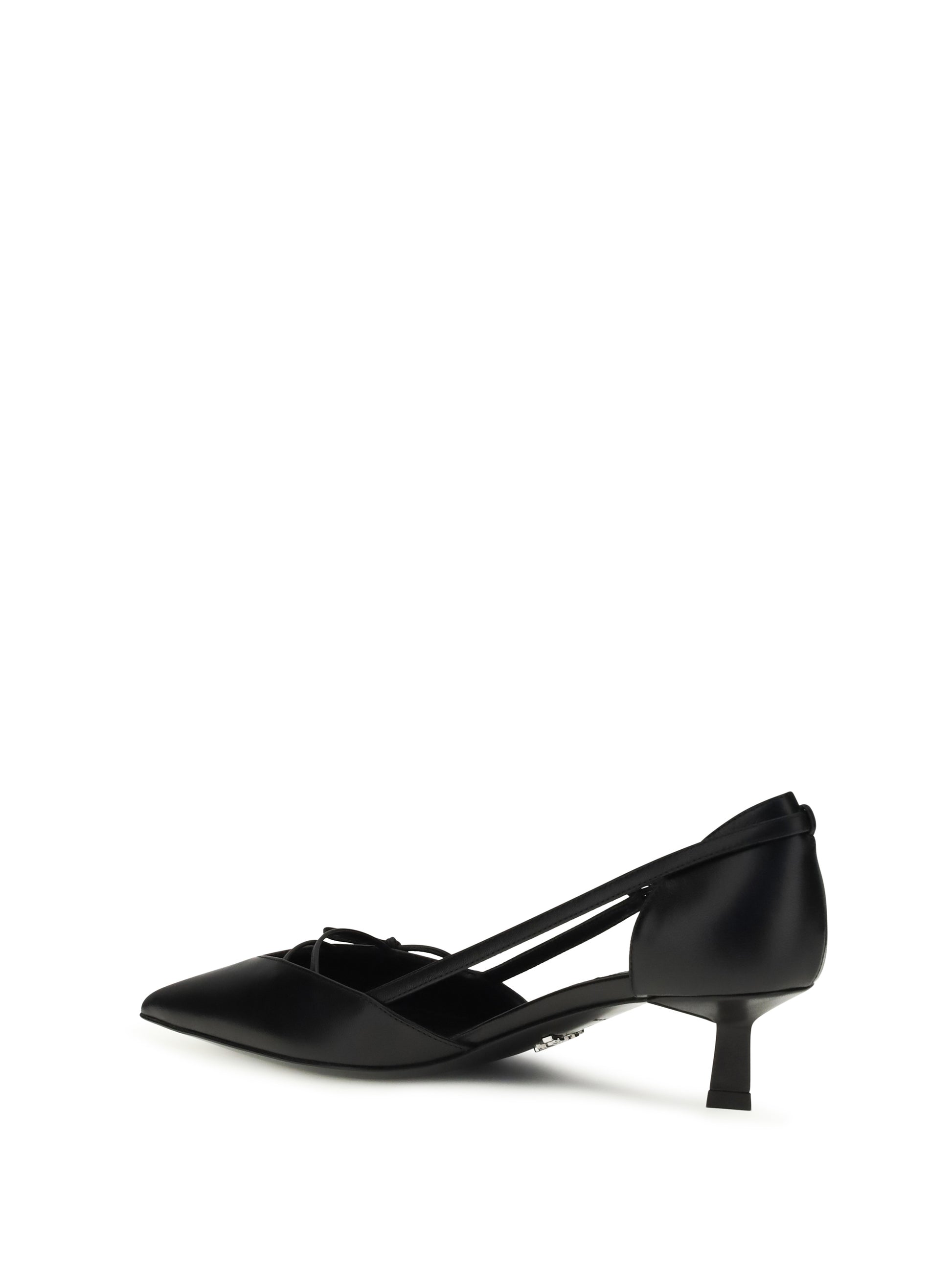 Prada Women Side-Cut Leather Pumps PRADA