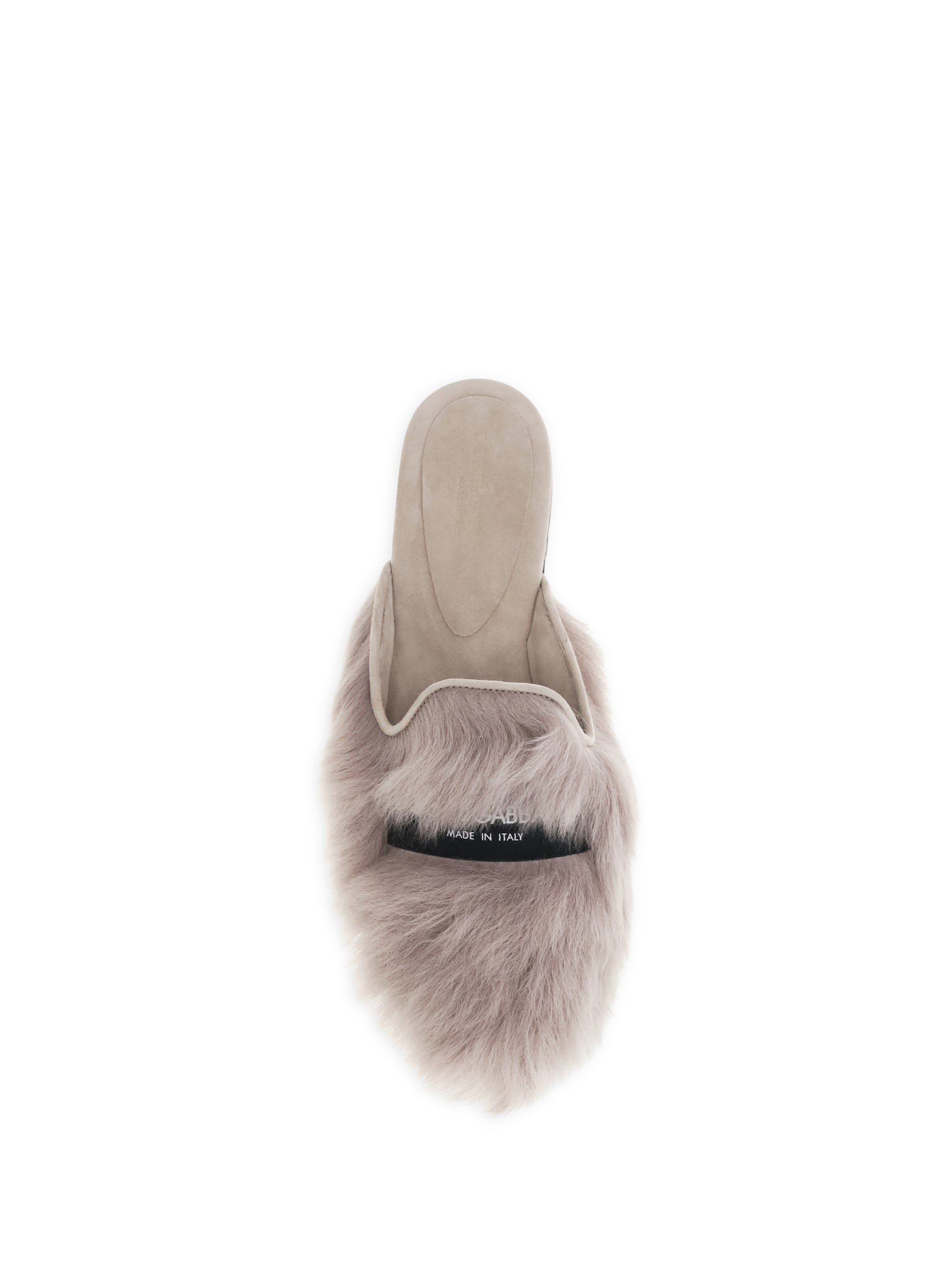 Dolce & Gabbana Women Sheepskin Mules DOLCE & GABBANA