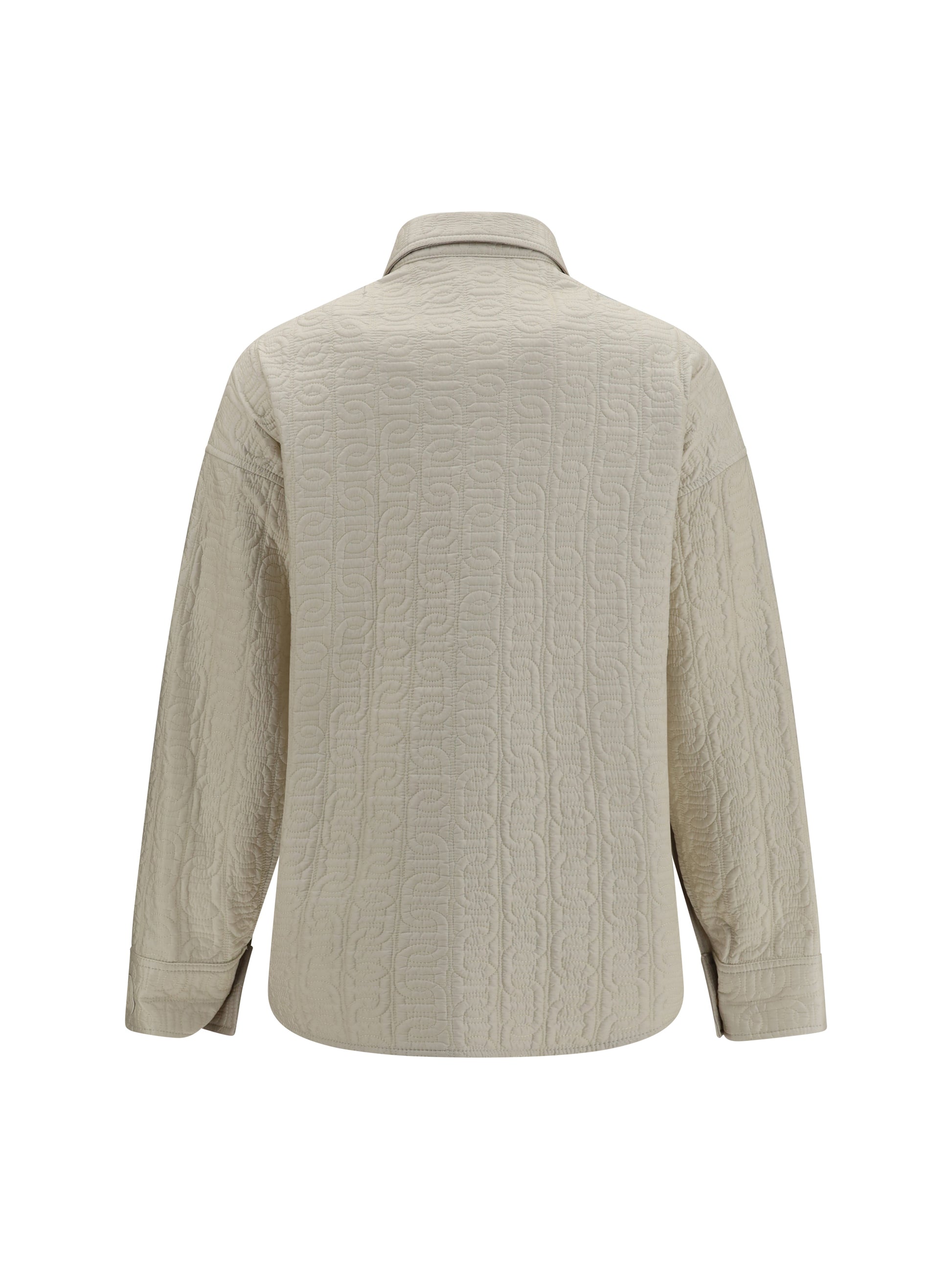 Moncler Women Quilted Chain Motif Padded Shirt Jacket MONCLER
