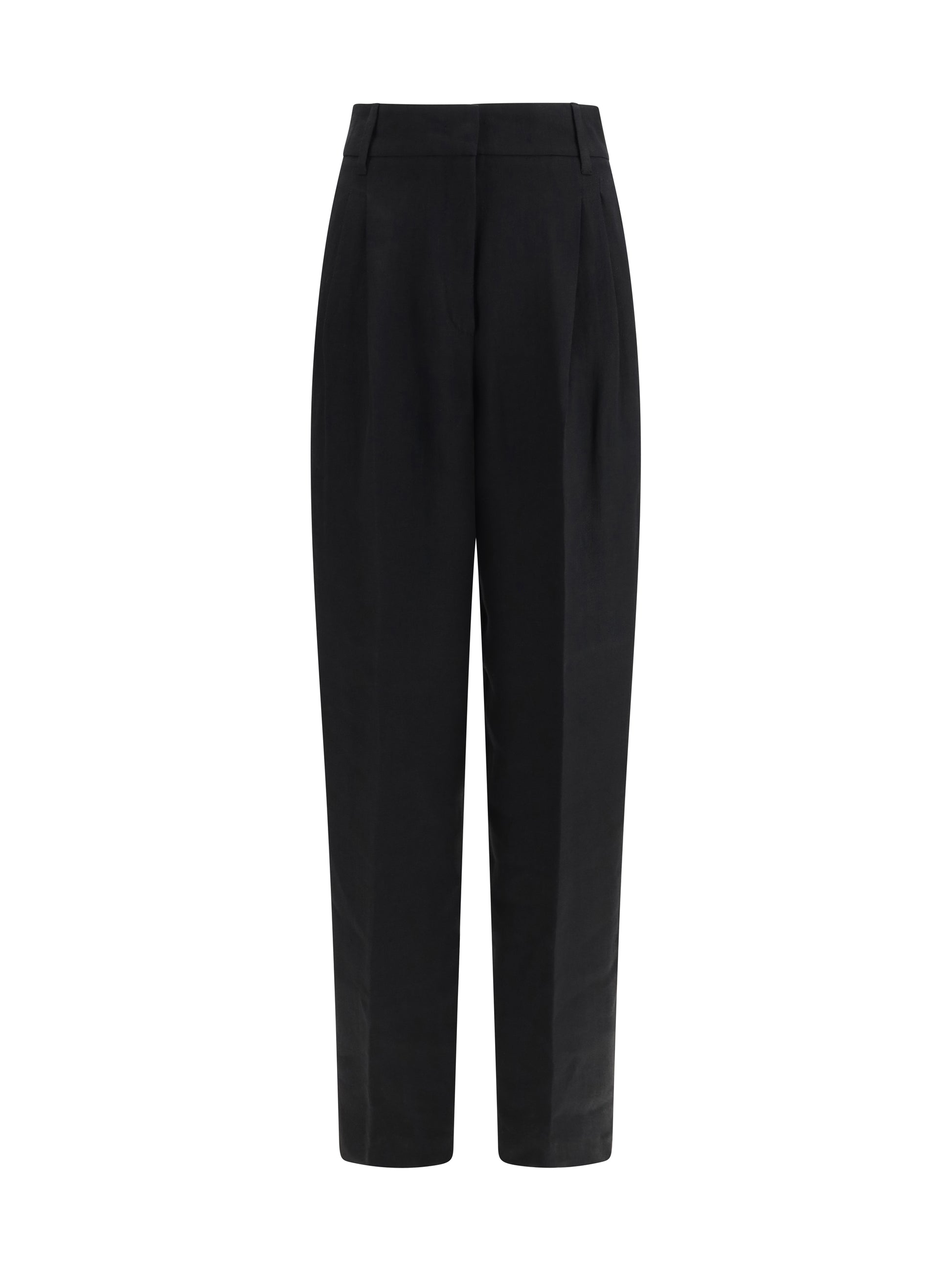 Max Mara Studio Women Mstsumero Pants In Linen Batavia MAX MARA STUDIO