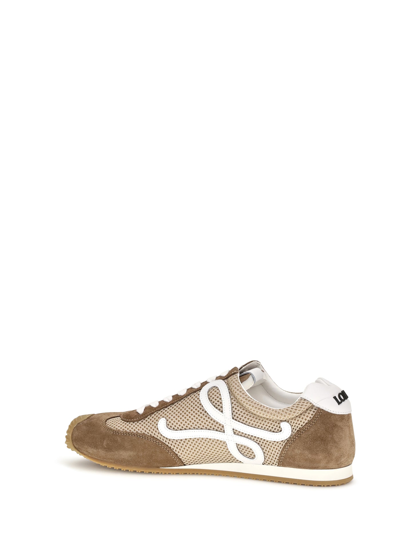 Loewe Men Ballet Runner 2.0 Suede And Mesh Sneakers LOEWE