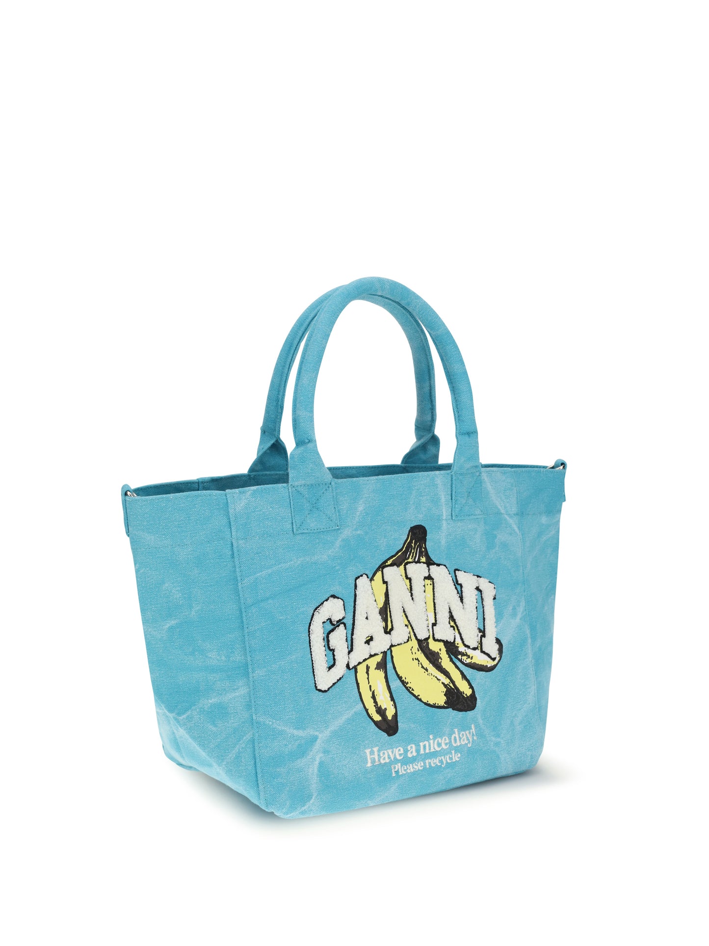 Ganni Women Banana Print Tote Bag GANNI