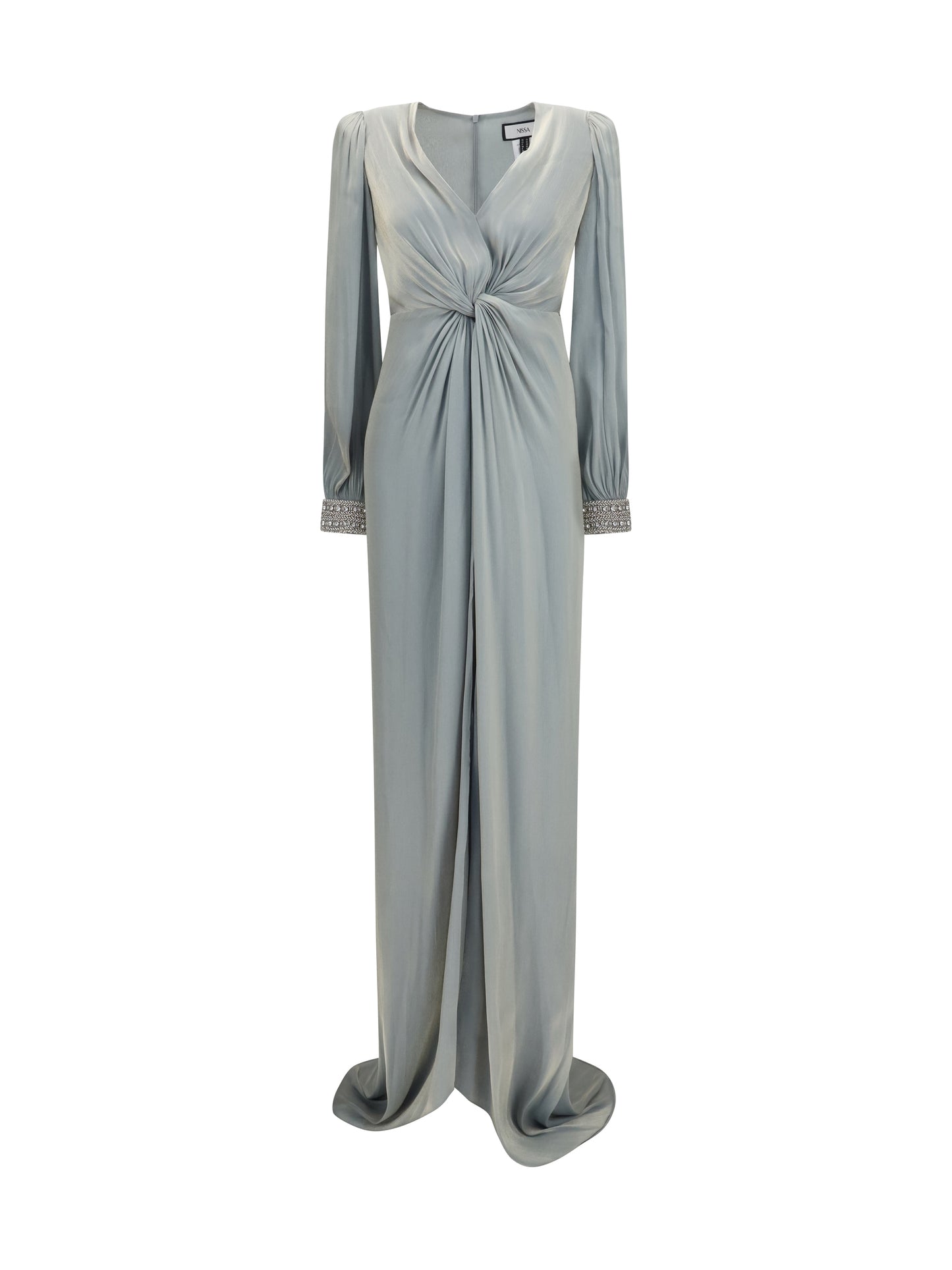 Nissa Women Long Crossover Dress NISSA