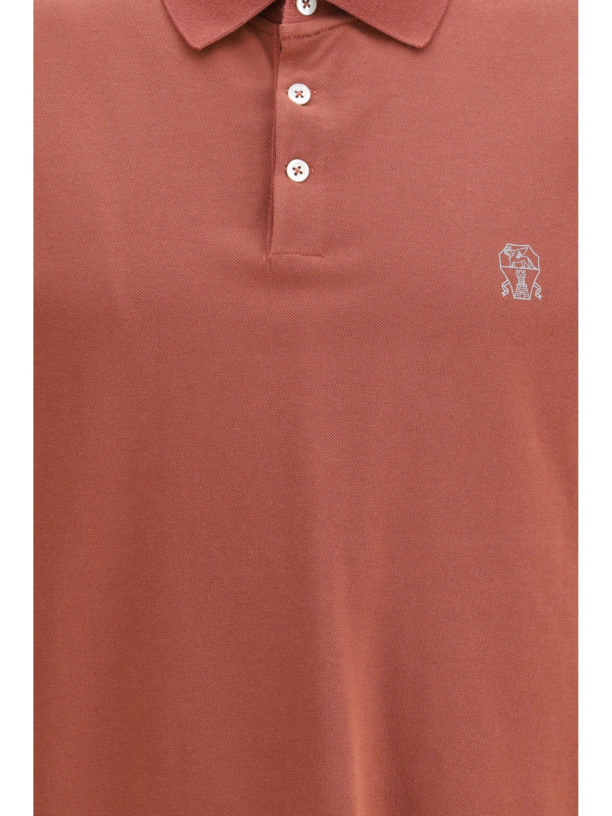 Brunello Cucinelli Men Cotton Polo BRUNELLO CUCINELLI