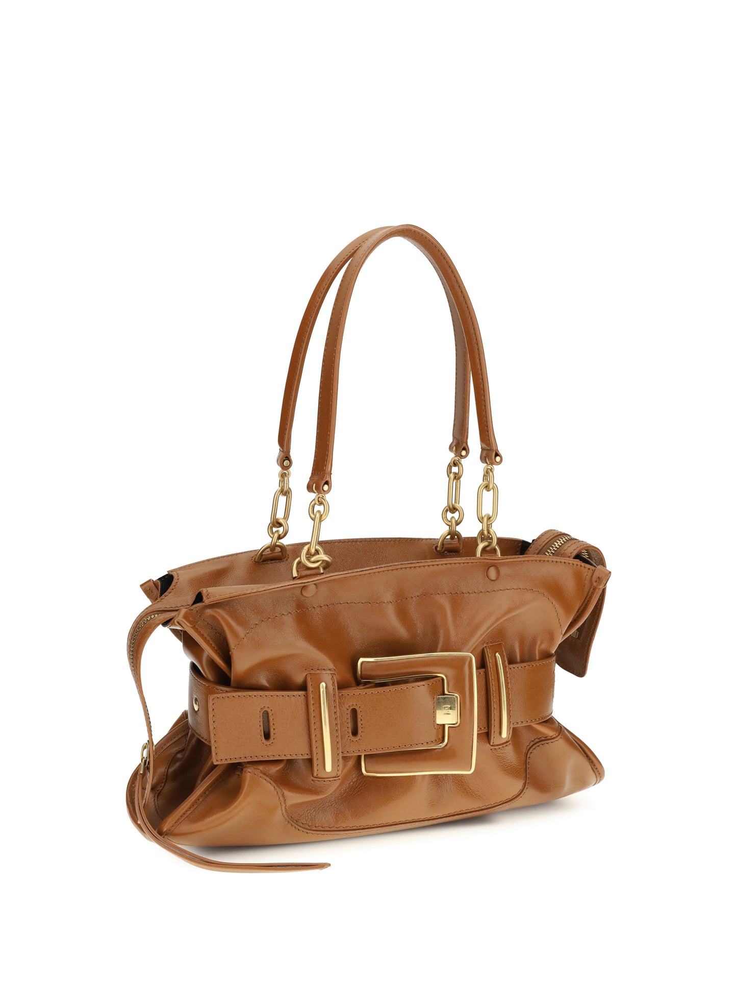 Balmain Women Anthem Bag In Calfskin BALMAIN