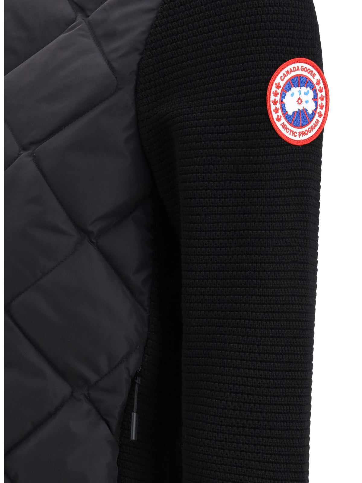 Canada Goose Women Hybridge® Quilted Knit Hooded Down Jacket CANADA GOOSE