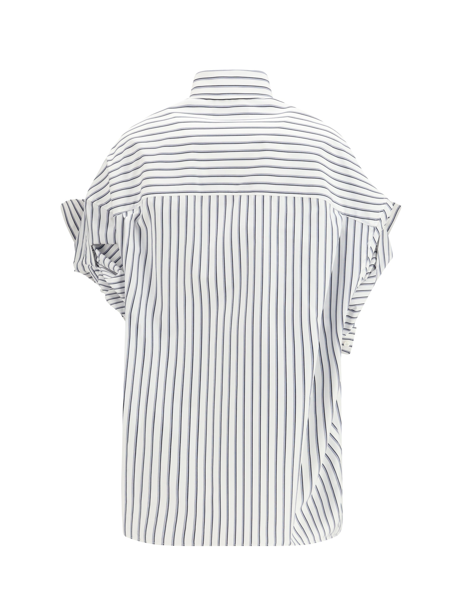 Balenciaga Women Cuffed Sleeve Shirt BALENCIAGA