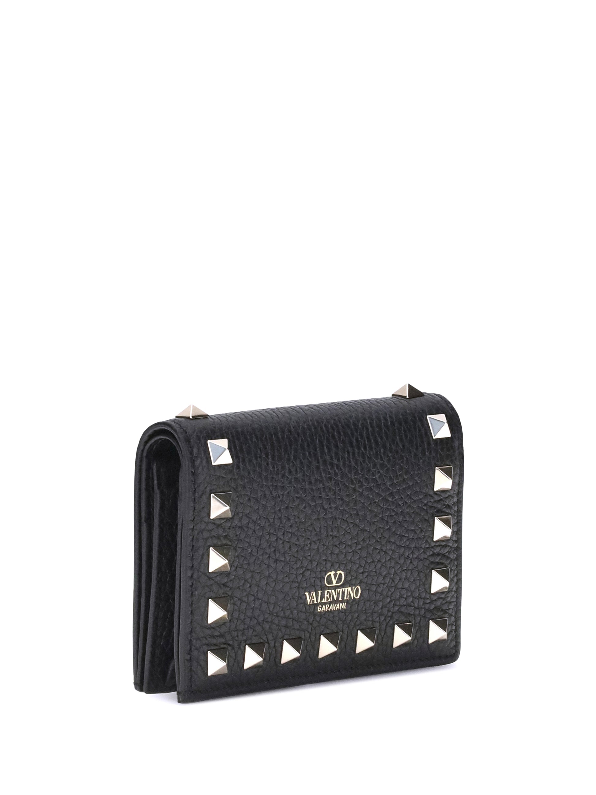 Valentino Garavani Women Rockstud Leather Wallet VALENTINO GARAVANI