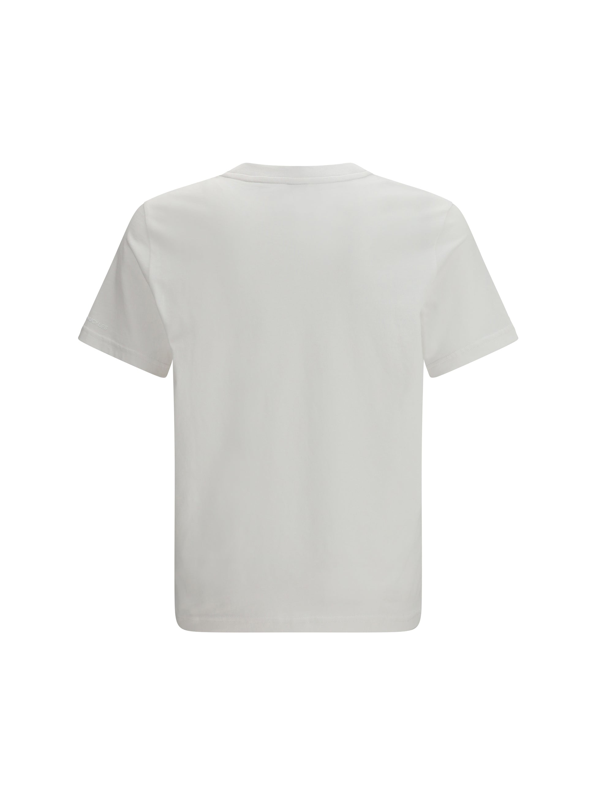 Moose Knuckles Men Regular Fit Crewneck T-Shirt In Cotton With Front Print MOOSE KNUCKLES