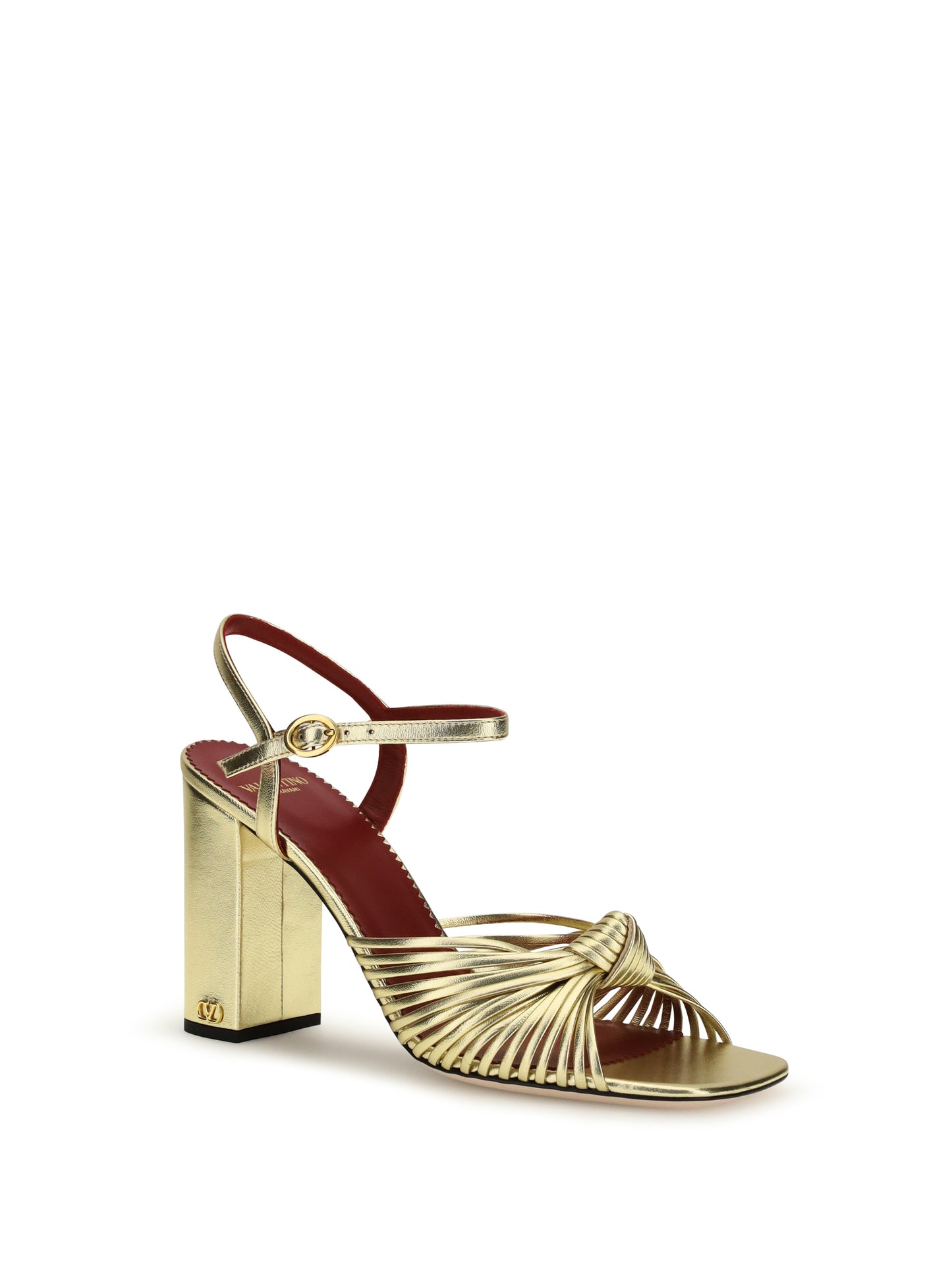 Valentino Garavani Women Annet Leather Sandals VALENTINO GARAVANI