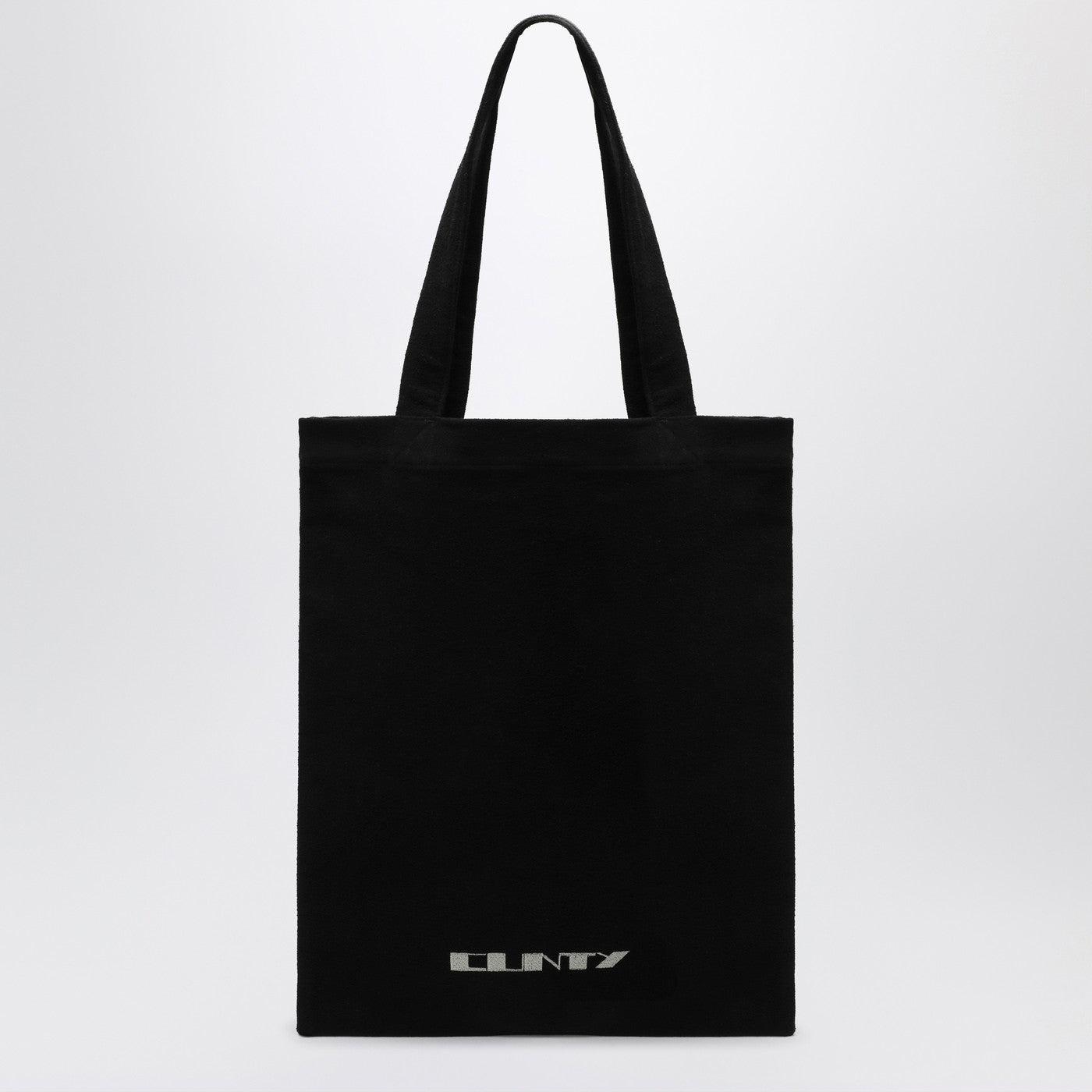 Drkshdw Black Canvas Shopper Bag Men DRKSHDW