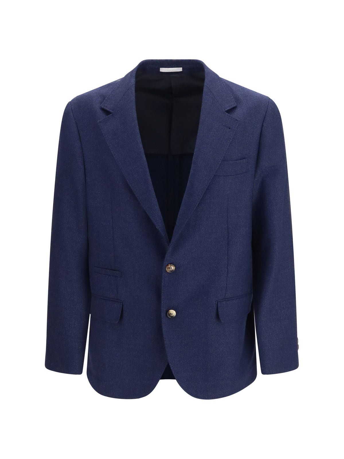 Brunello Cucinelli Men Single Breasted Wool Blazer BRUNELLO CUCINELLI