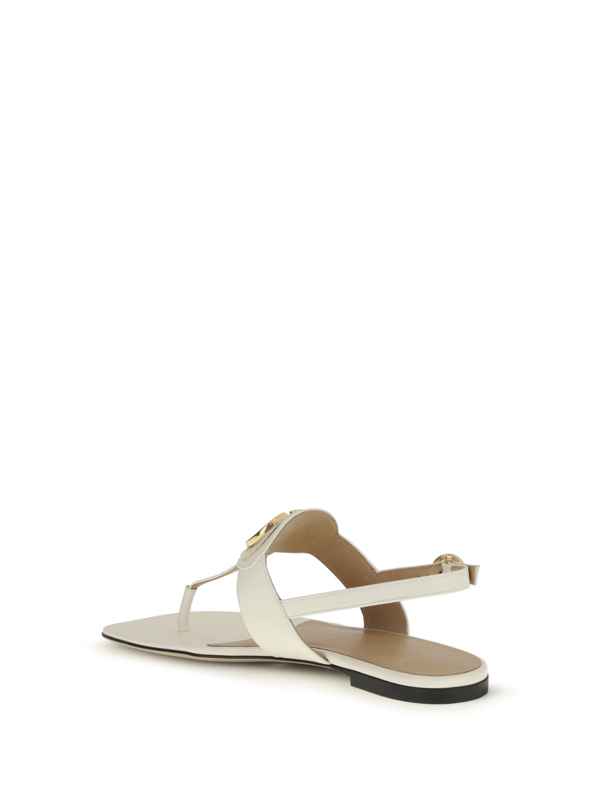 Valentino Garavani Women Leather Thong Sandals VALENTINO GARAVANI