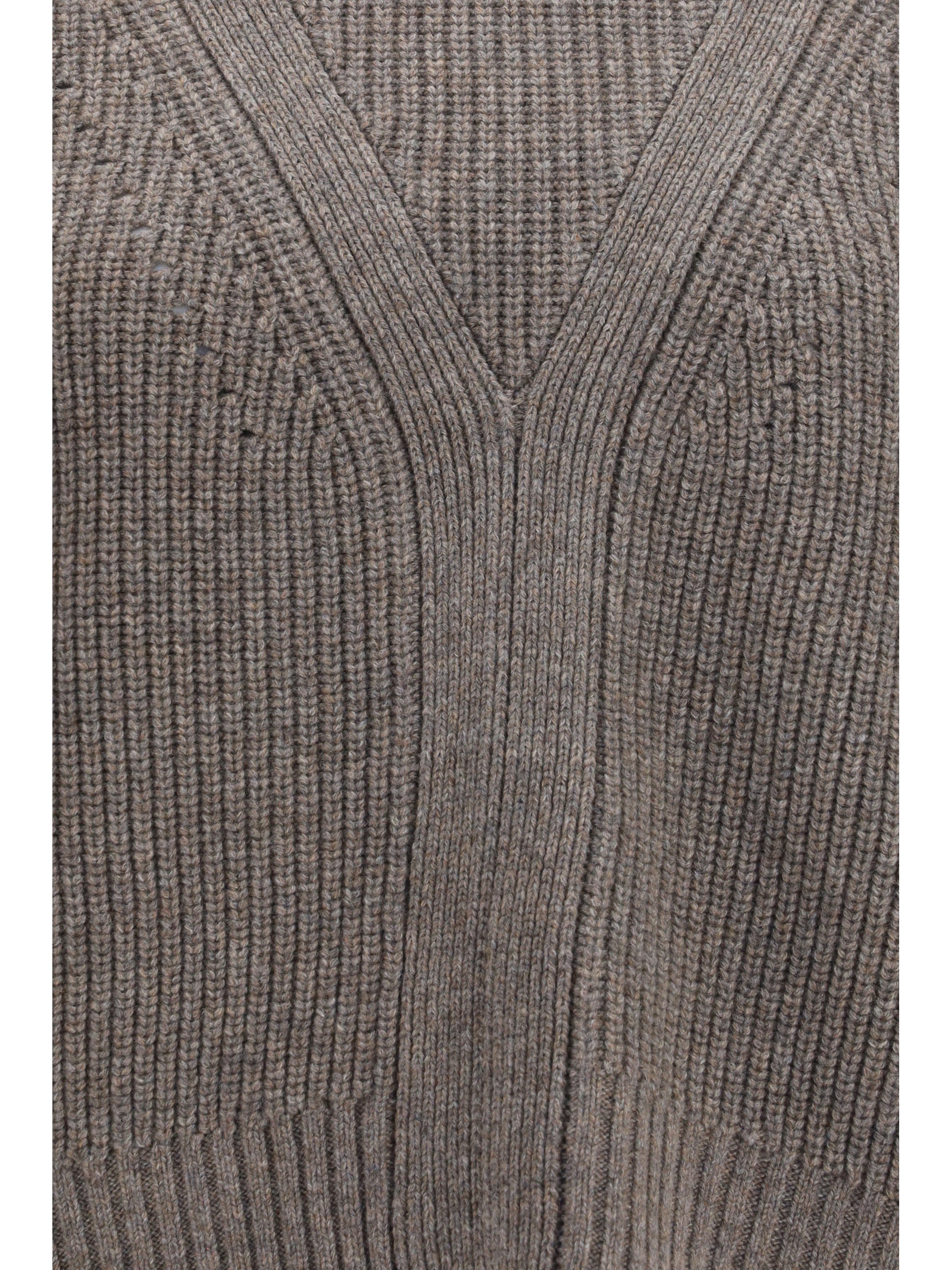 P.A.R.O.S.H. Women High-Neck Sweater With Perforated Shoulders P.A.R.O.S.H.