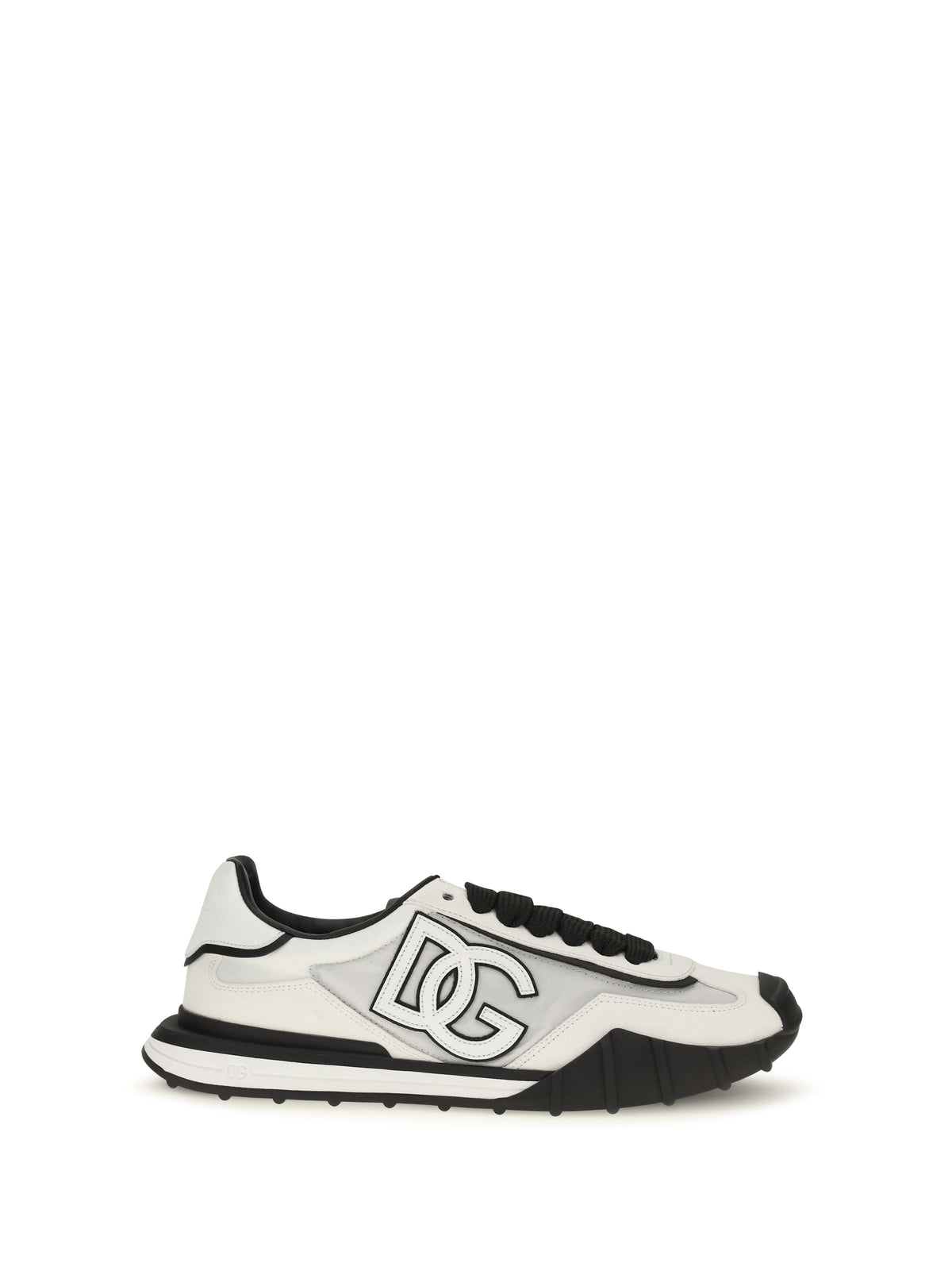 Dolce & Gabbana Men Dg Logo Leather Sneakers DOLCE & GABBANA