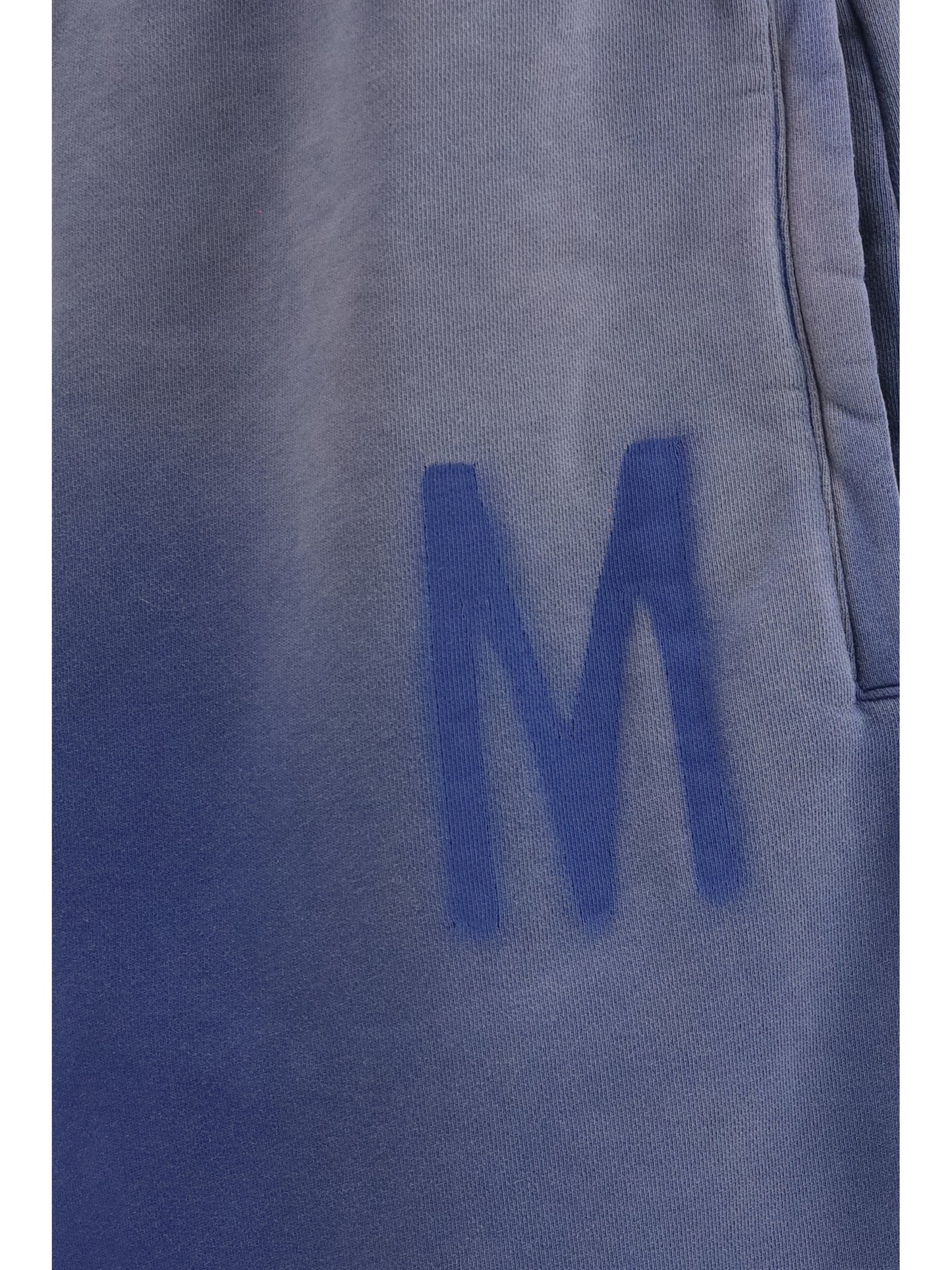 Moschino Men Bermuda Sweat Shorts With Gradient Effect MOSCHINO