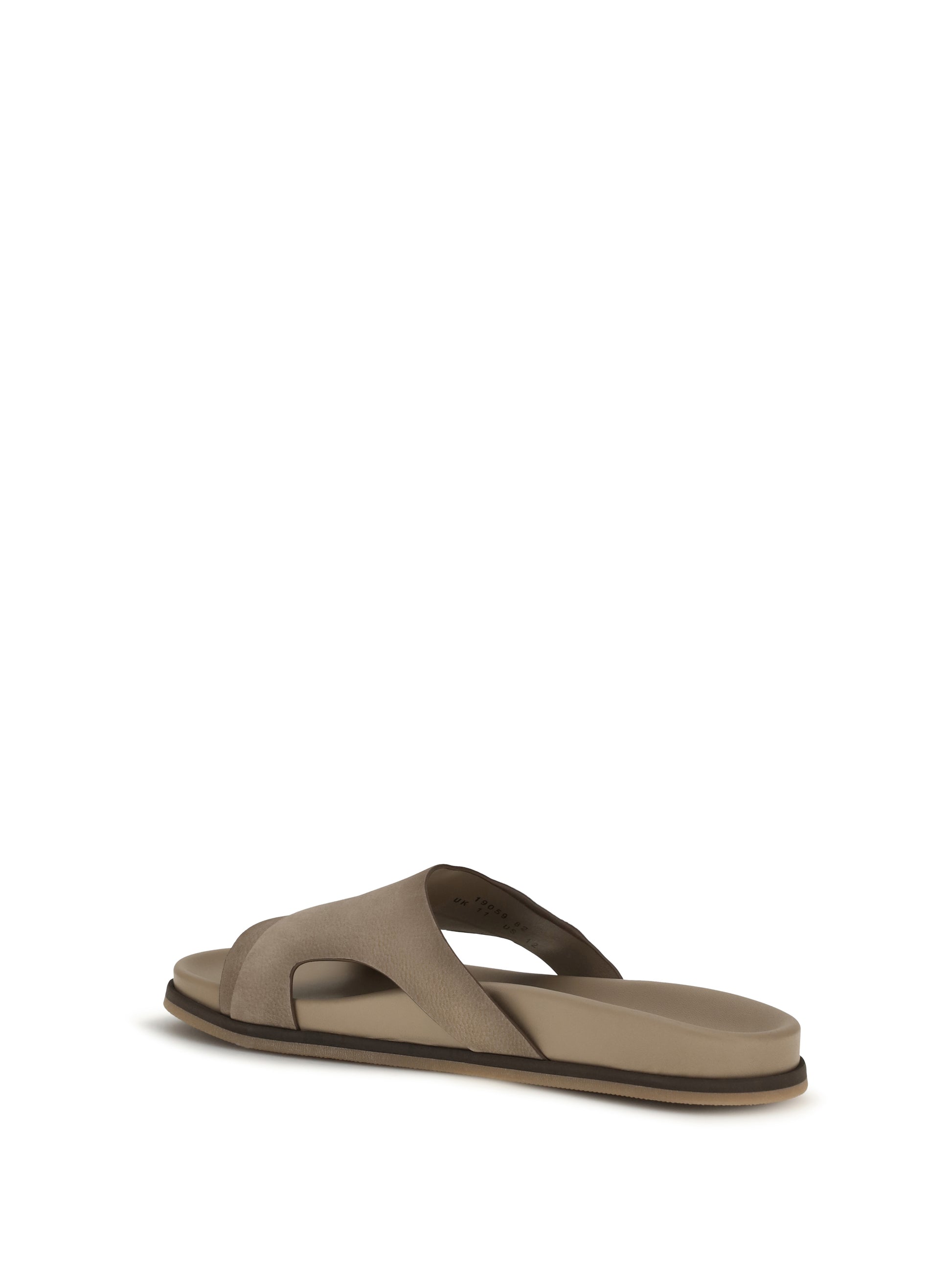 Santoni Men Leather Sandals SANTONI