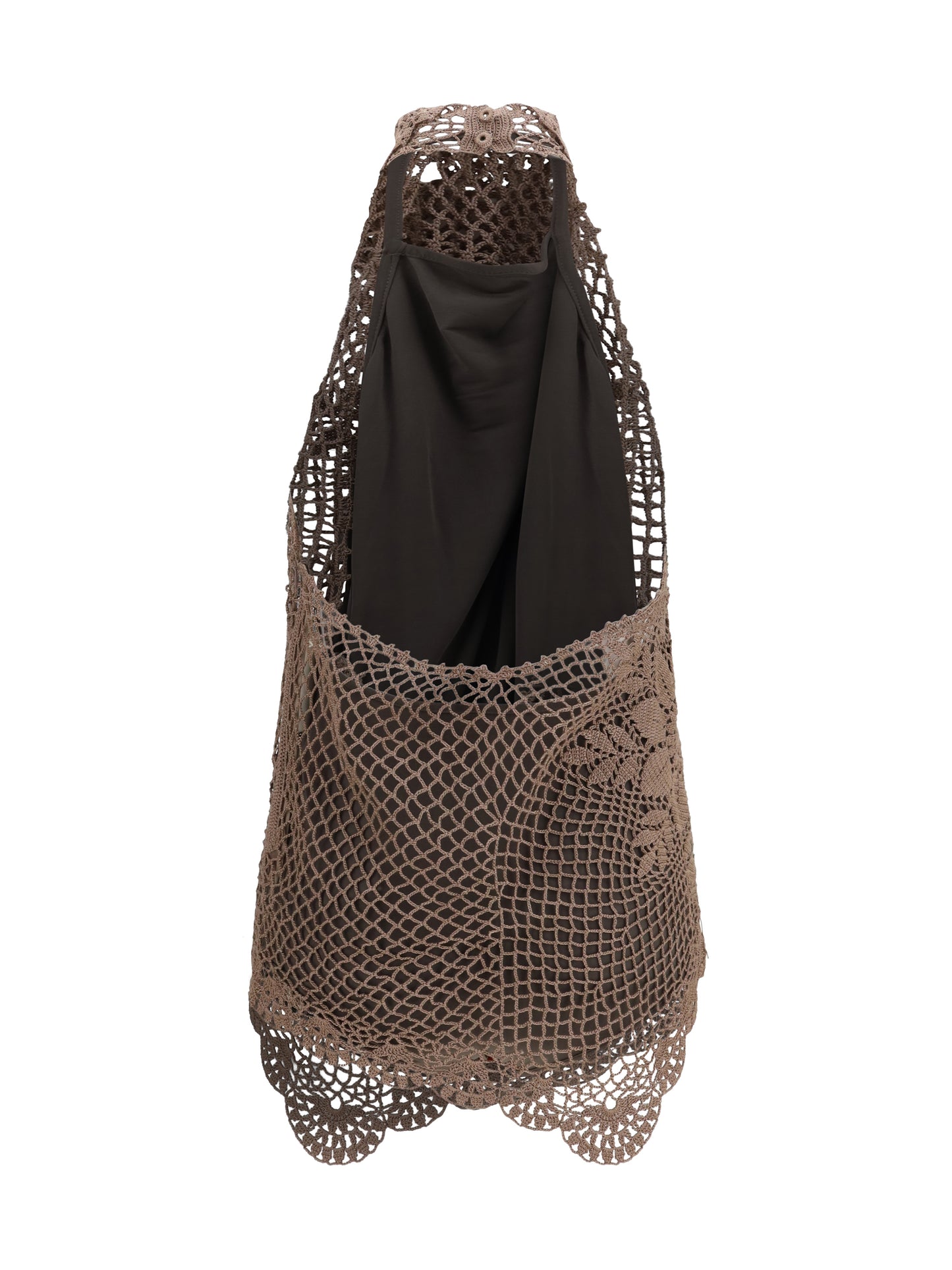 Magda Butrym Women Crochet Lace High-Neck Top MAGDA BUTRYM