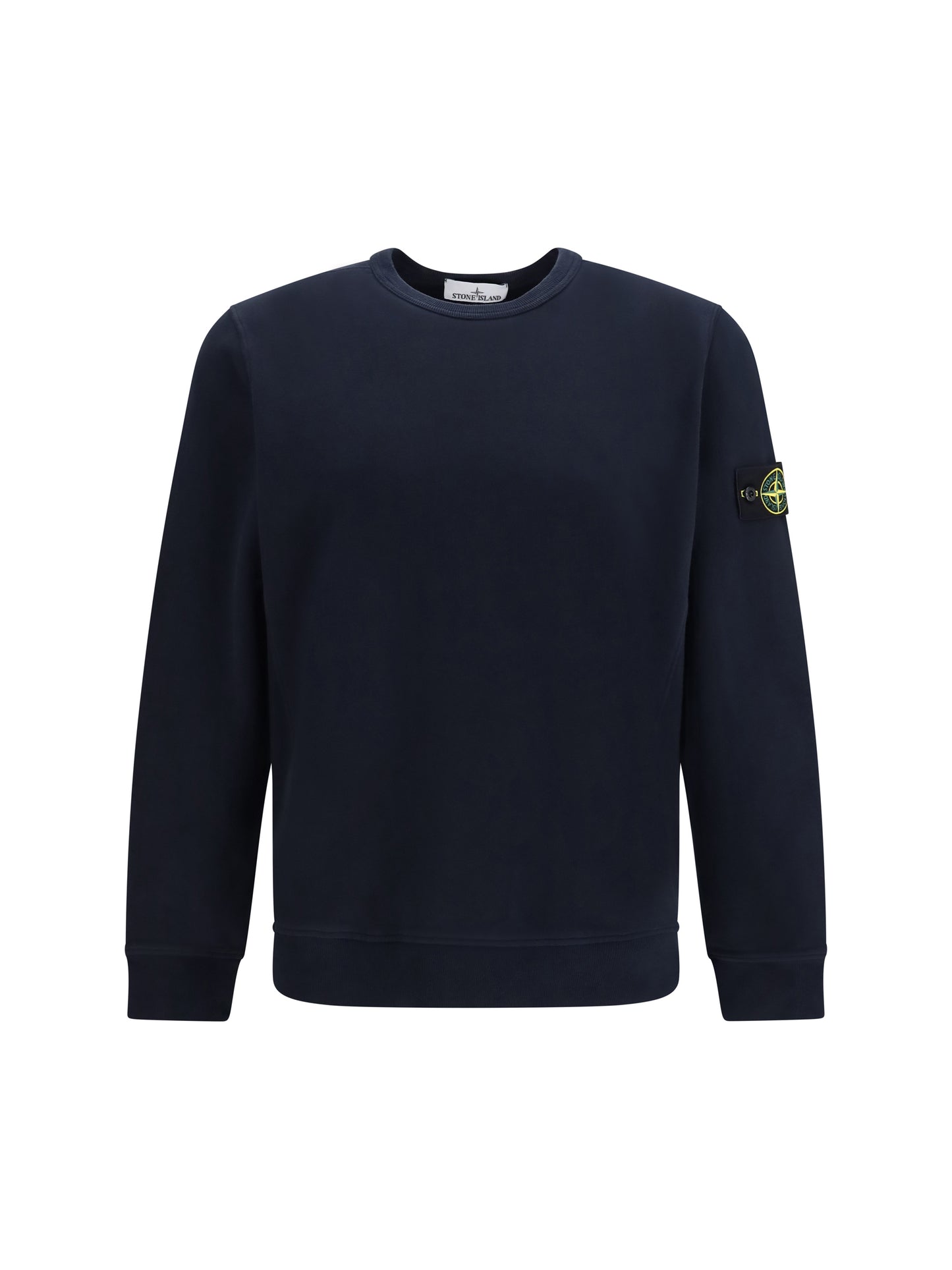 Stone Island Men Crewneck Cotton Sweatshirt STONE ISLAND