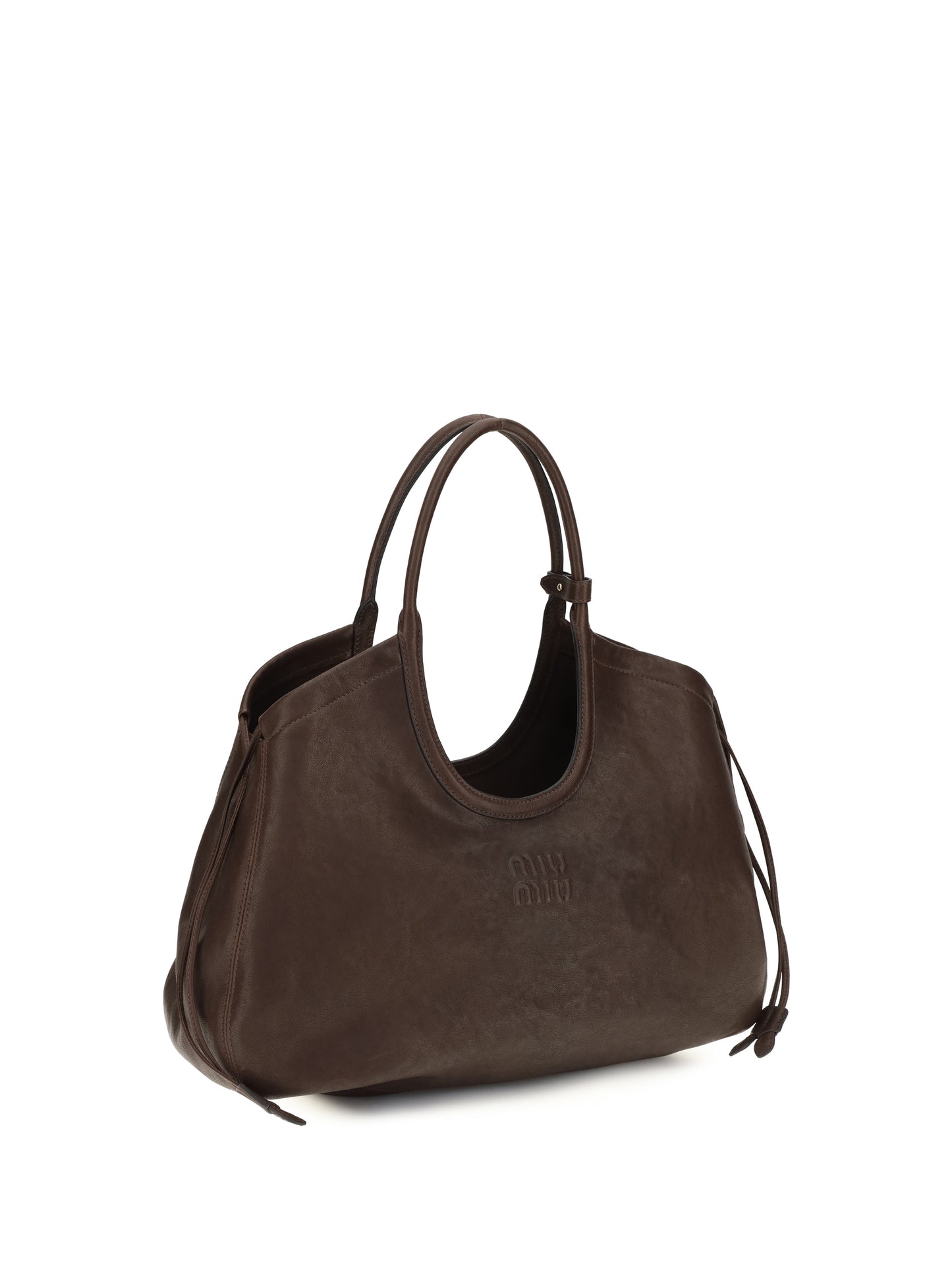 Miu Miu Women Ivy Nappa Shopping Bag MIU MIU