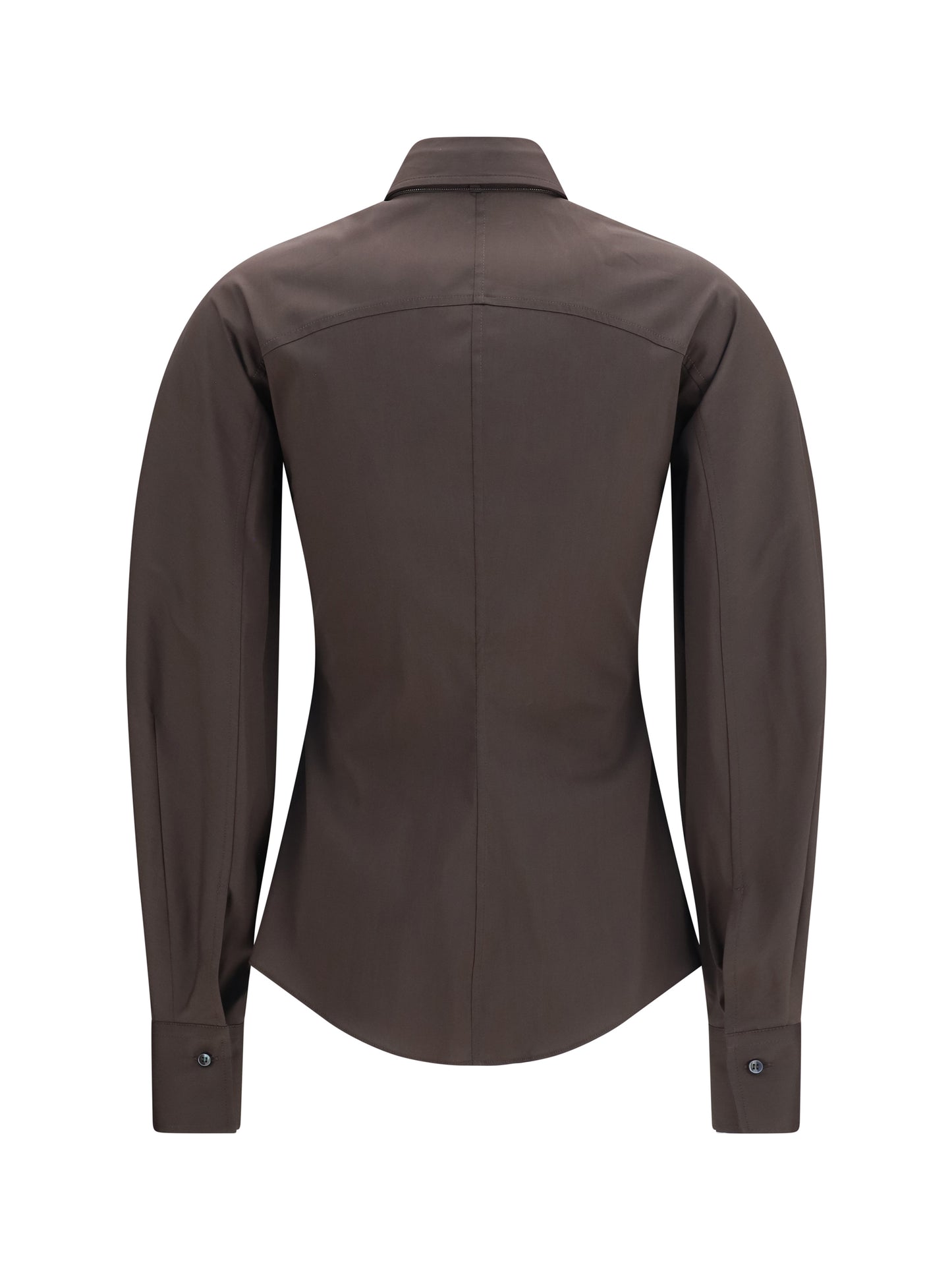 Brunello Cucinelli Women Cotton Blend Shirt With Tie BRUNELLO CUCINELLI