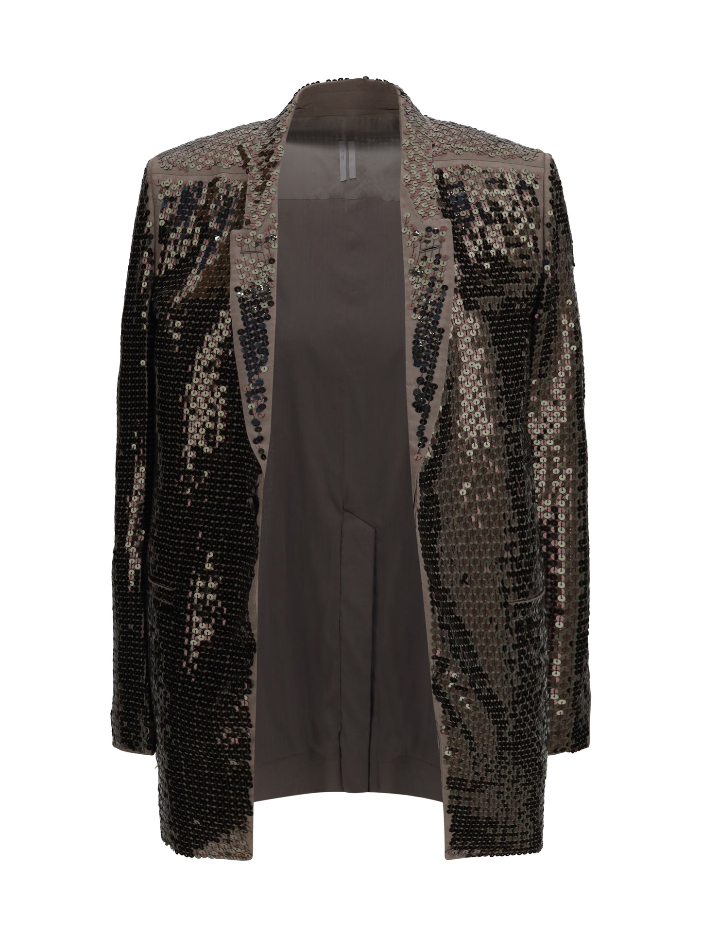 Rick Owens Women Concordian Embroidered Single-Breasted Jacket RICK OWENS